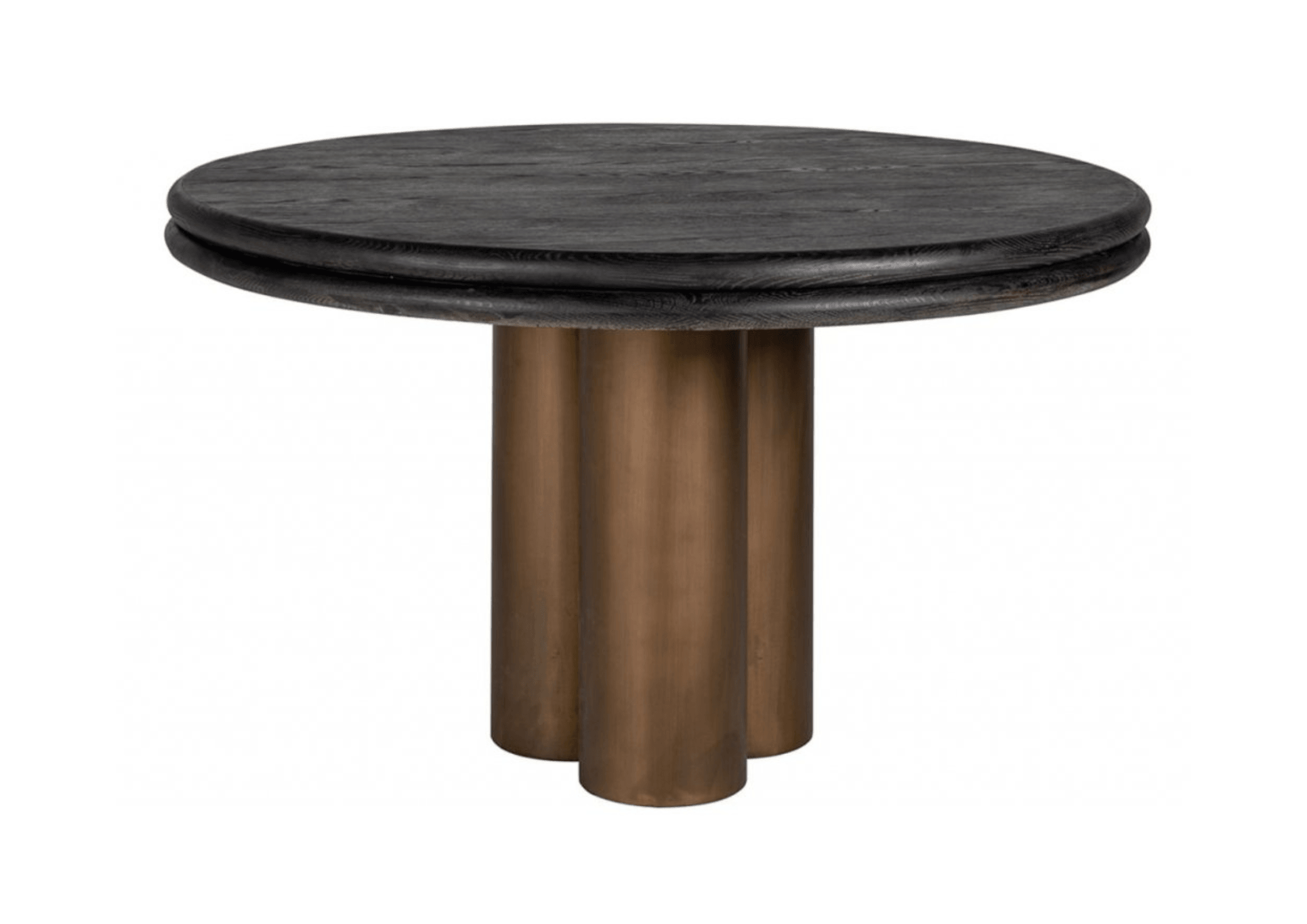 Stół okrągły MACARON mosiądz Richmond Interiors Eye on Design