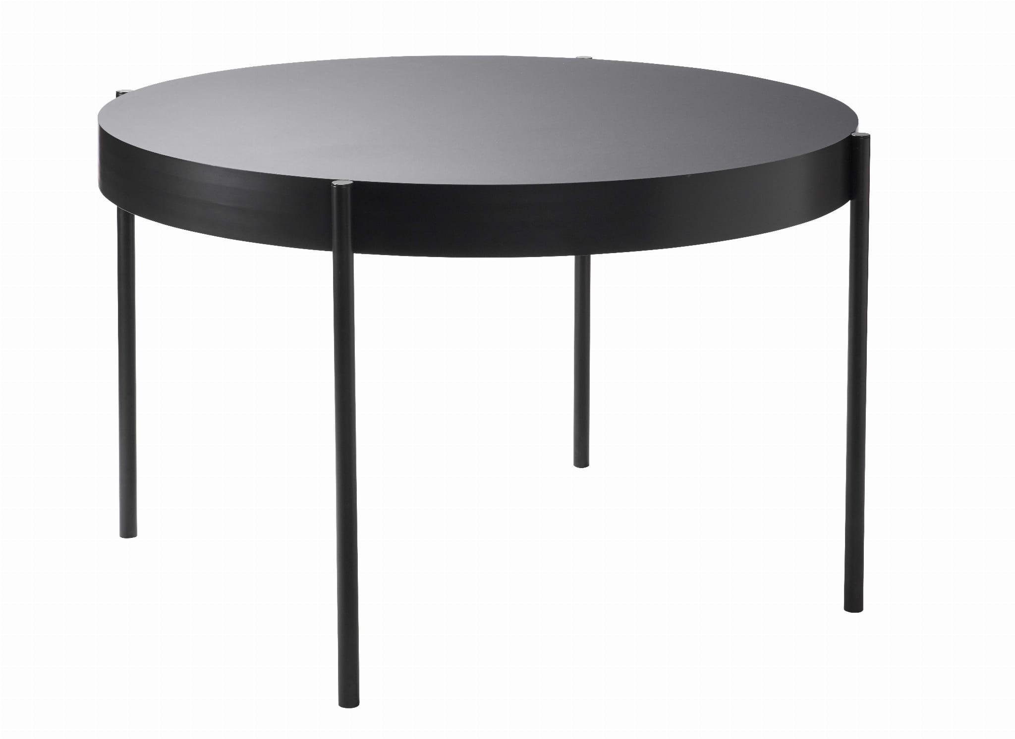 Stół okrągły SERIES 430 czarny Verpan Eye on Design