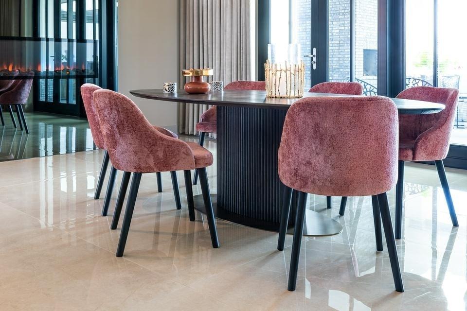 Stół owalny LUXOR brązowy Richmond Interiors Eye on Design