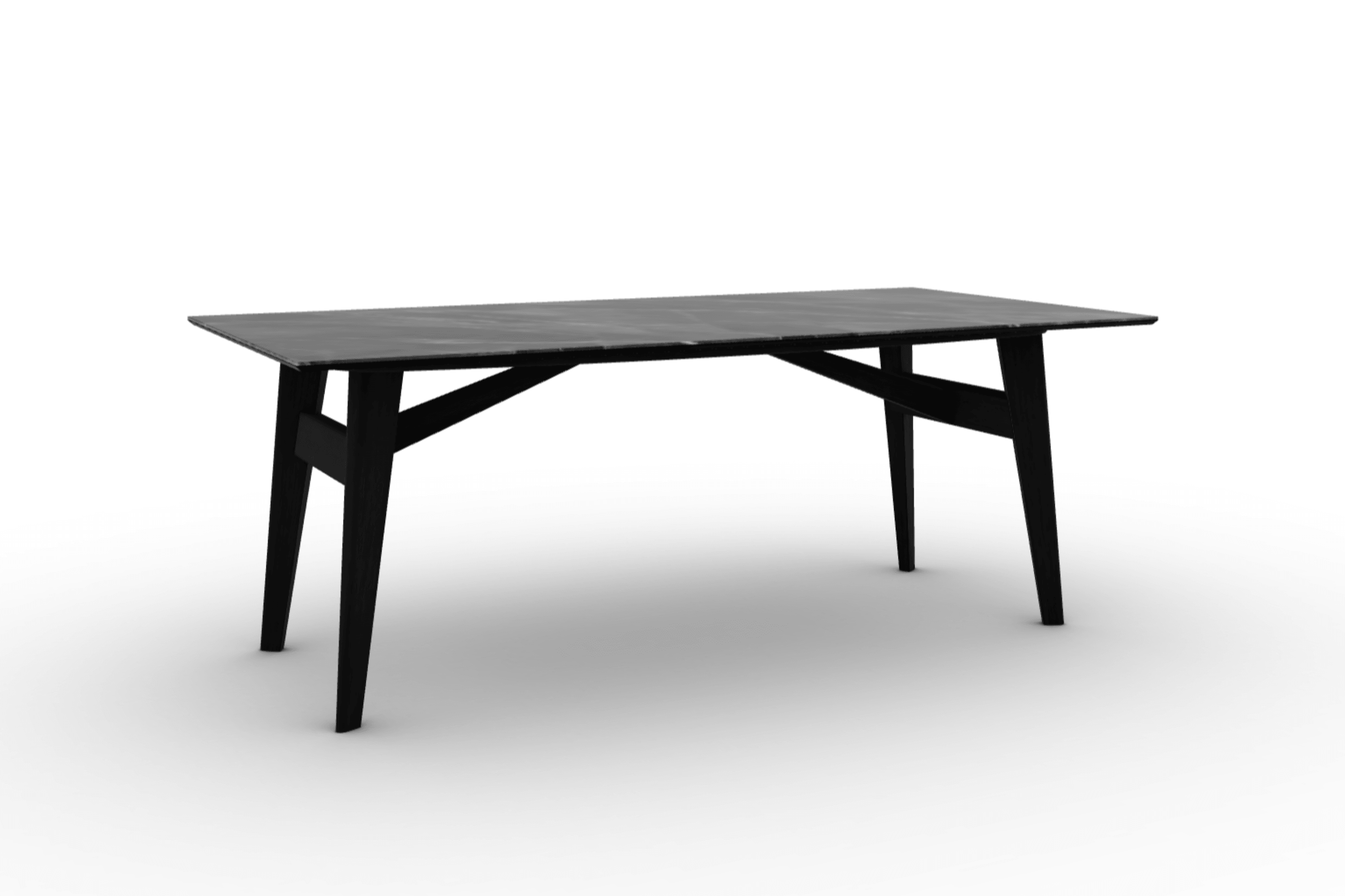 Stół prostokątny ABREY antracytowy marmur Calligaris Eye on Design