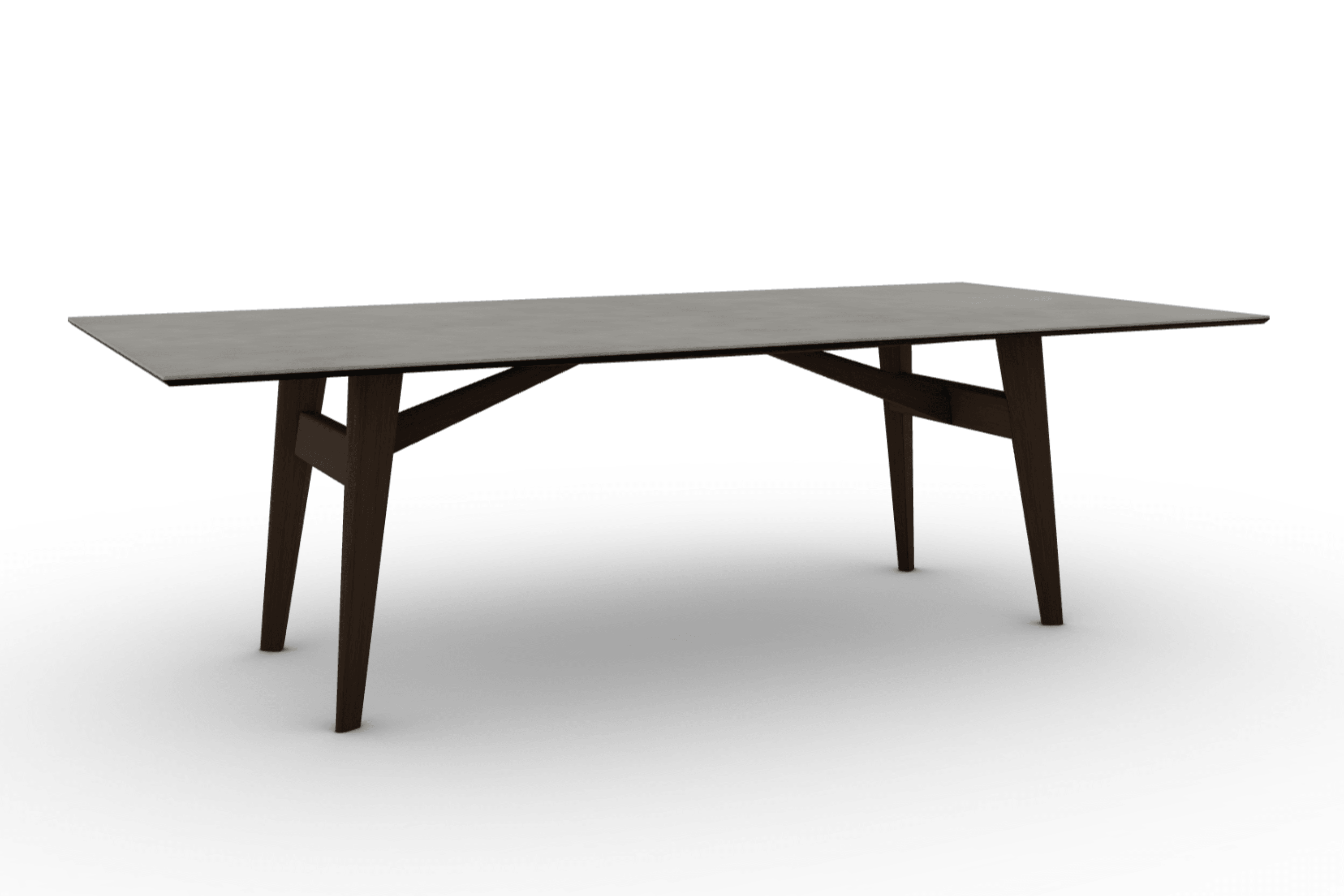 Stół prostokątny ABREY jasnoszara ceramika Calligaris Eye on Design