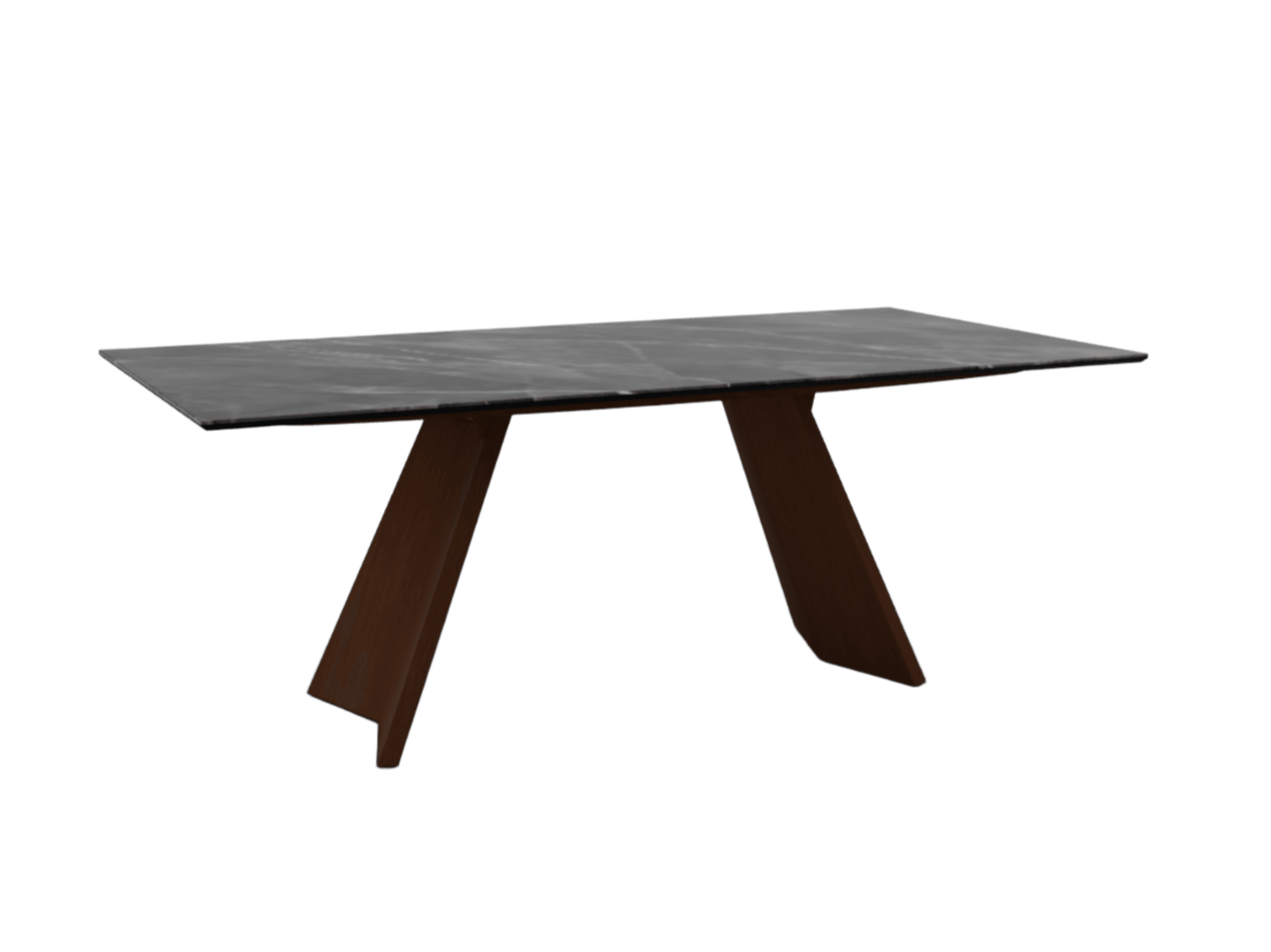 Stół prostokątny ICARO antracytowy marmur Calligaris Eye on Design