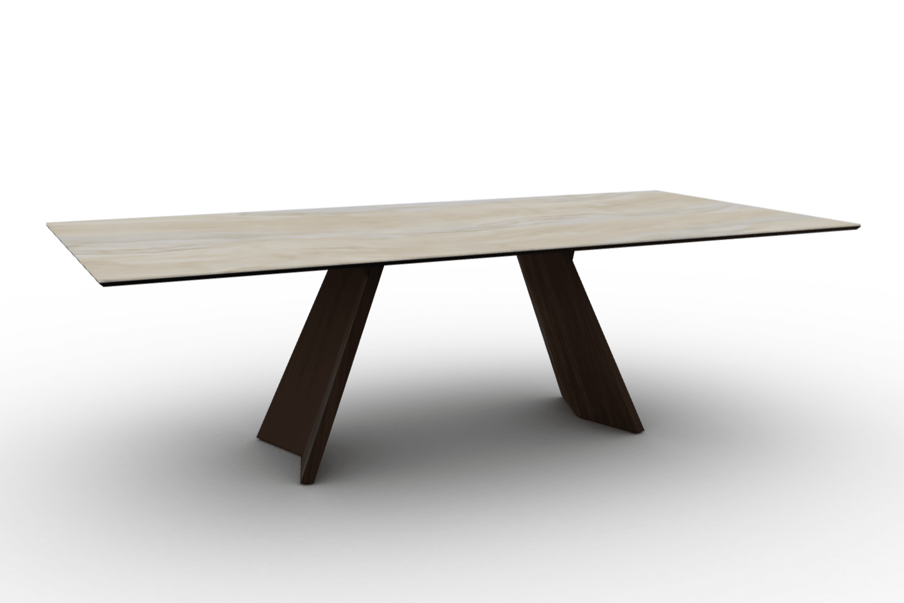 Stół prostokątny ICARO piaskowy marmur Calligaris Eye on Design