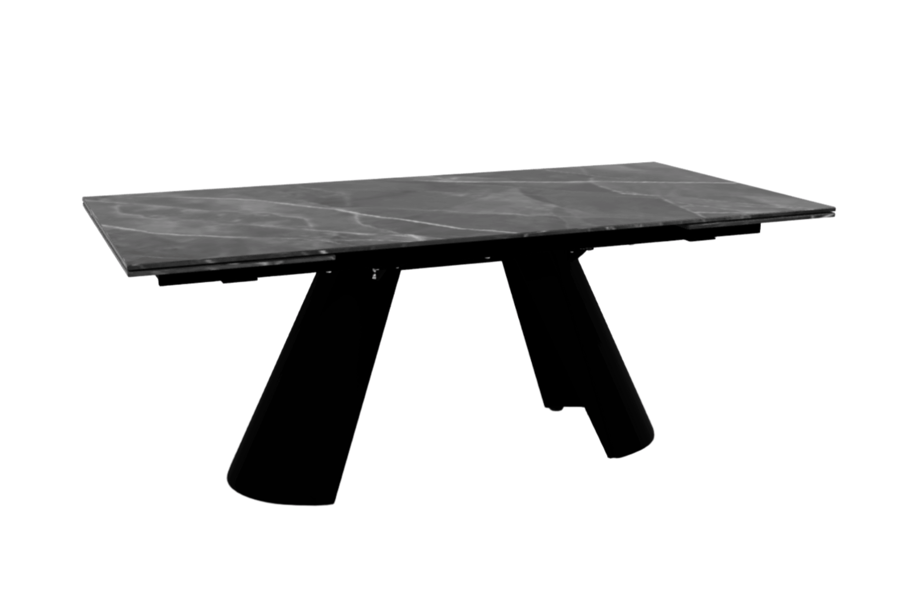 Stół prostokątny rozkładany APIAN antracytowy marmur Calligaris Eye on Design