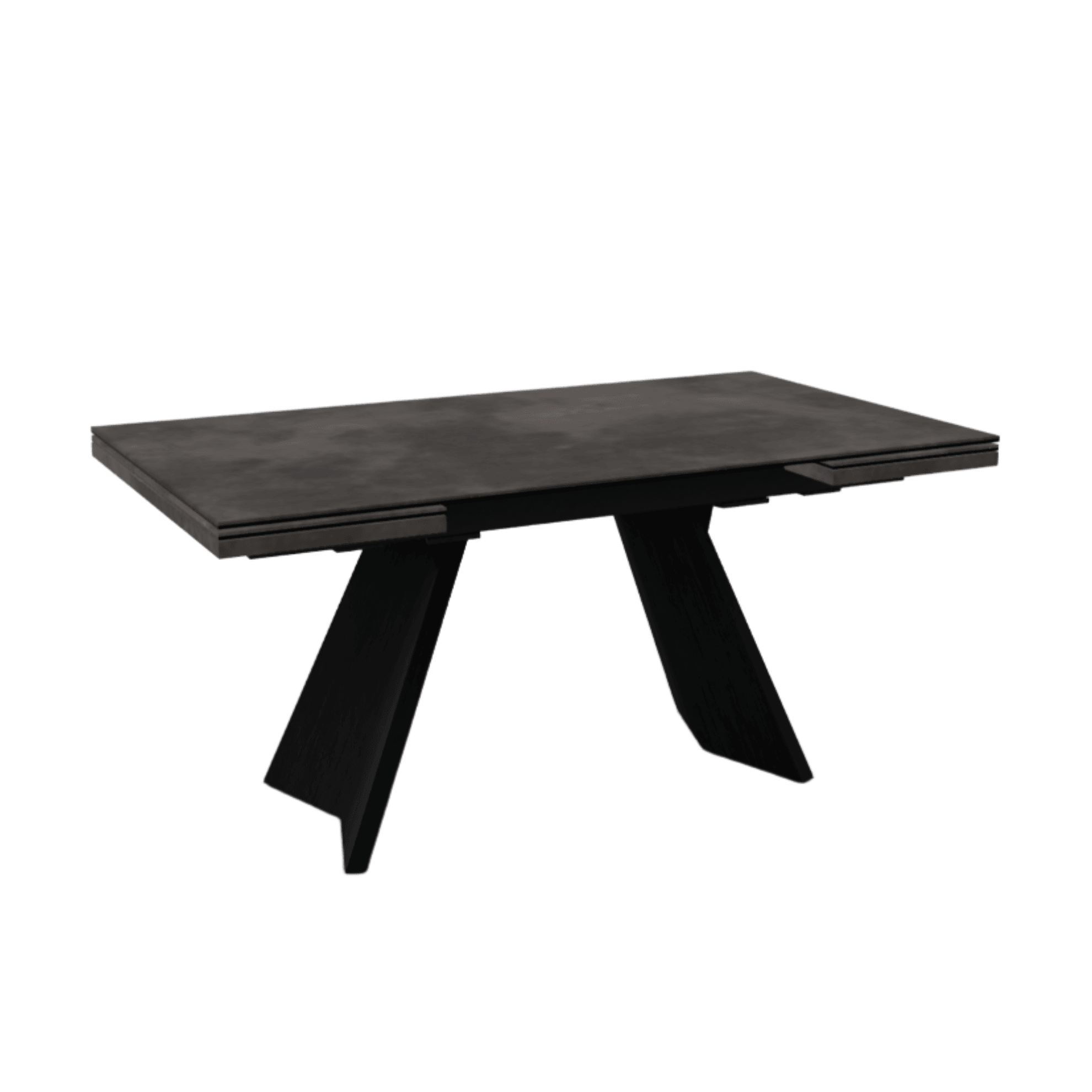 Stół prostokątny rozkładany ICARO ciemnoszara ceramika – Calligaris