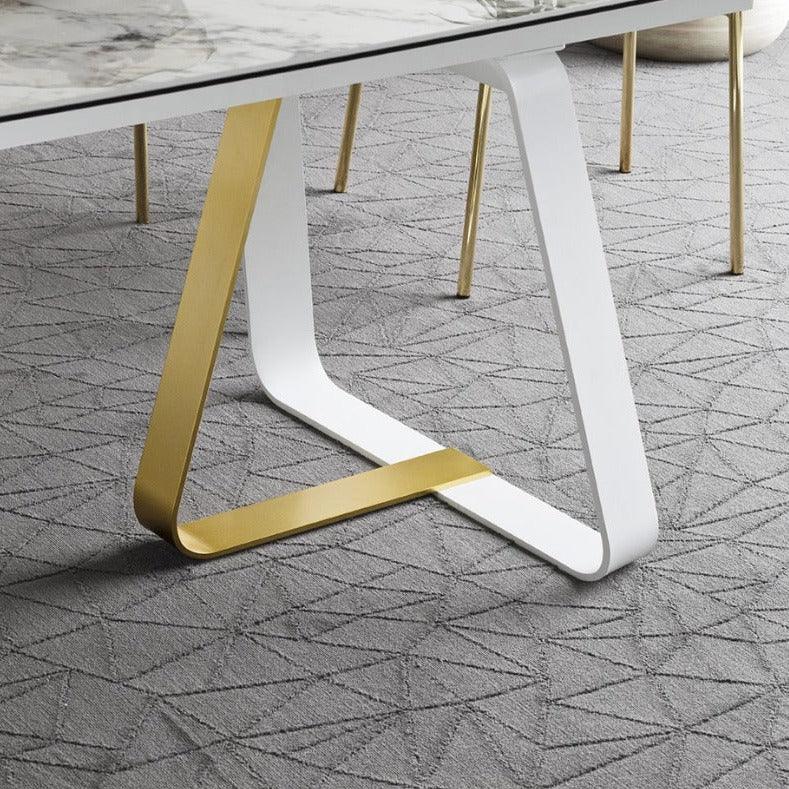 Stół prostokątny SUNSHINE antracytowy marmur Calligaris Eye on Design