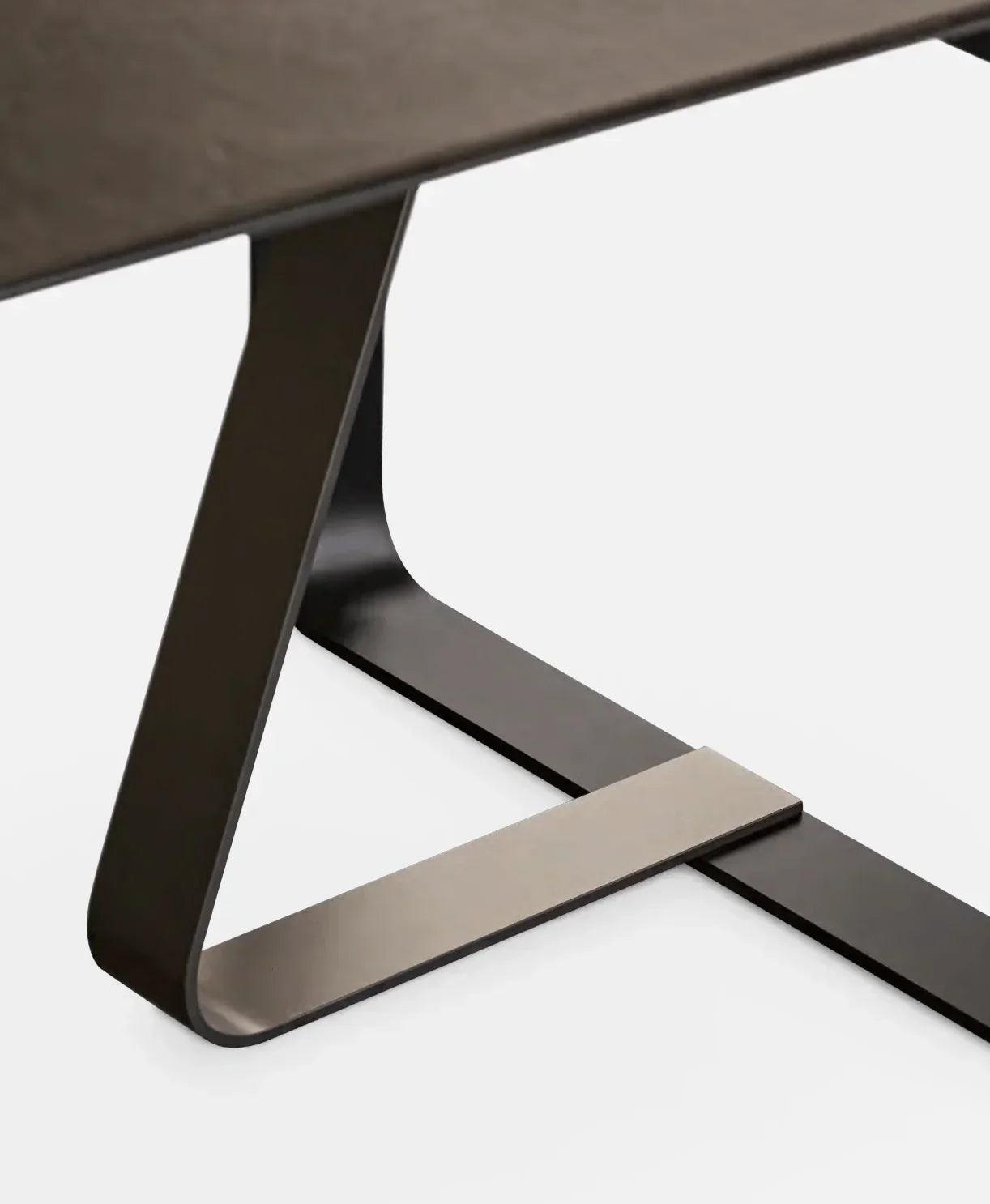 Stół prostokątny SUNSHINE jasnoszara ceramika Calligaris Eye on Design