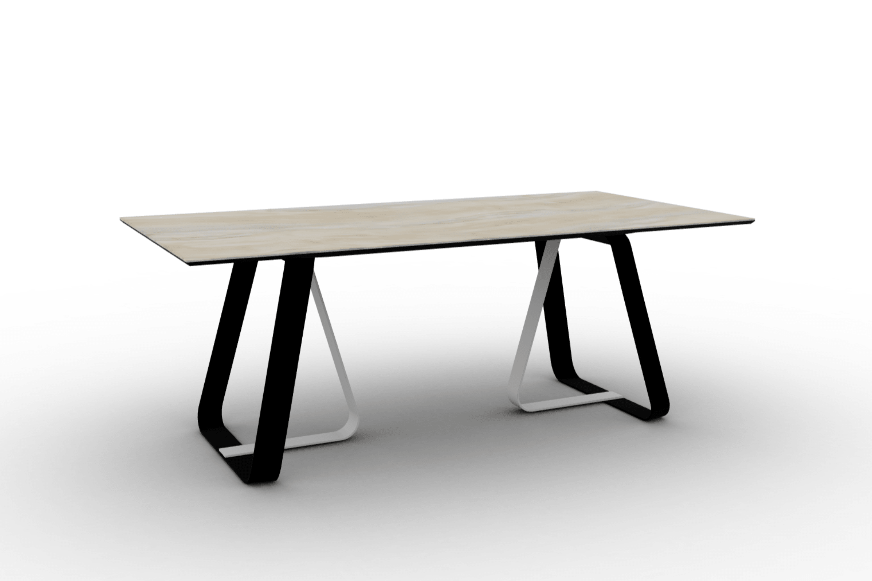 Stół prostokątny SUNSHINE piaskowy marmur Calligaris Eye on Design