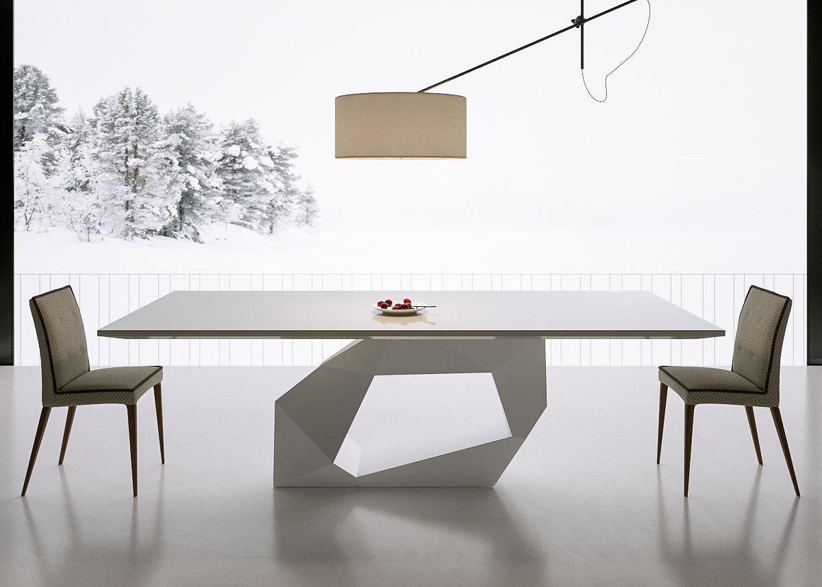 Stół RAW DIAMOND czarno-biały Liu Jo Living Eye on Design