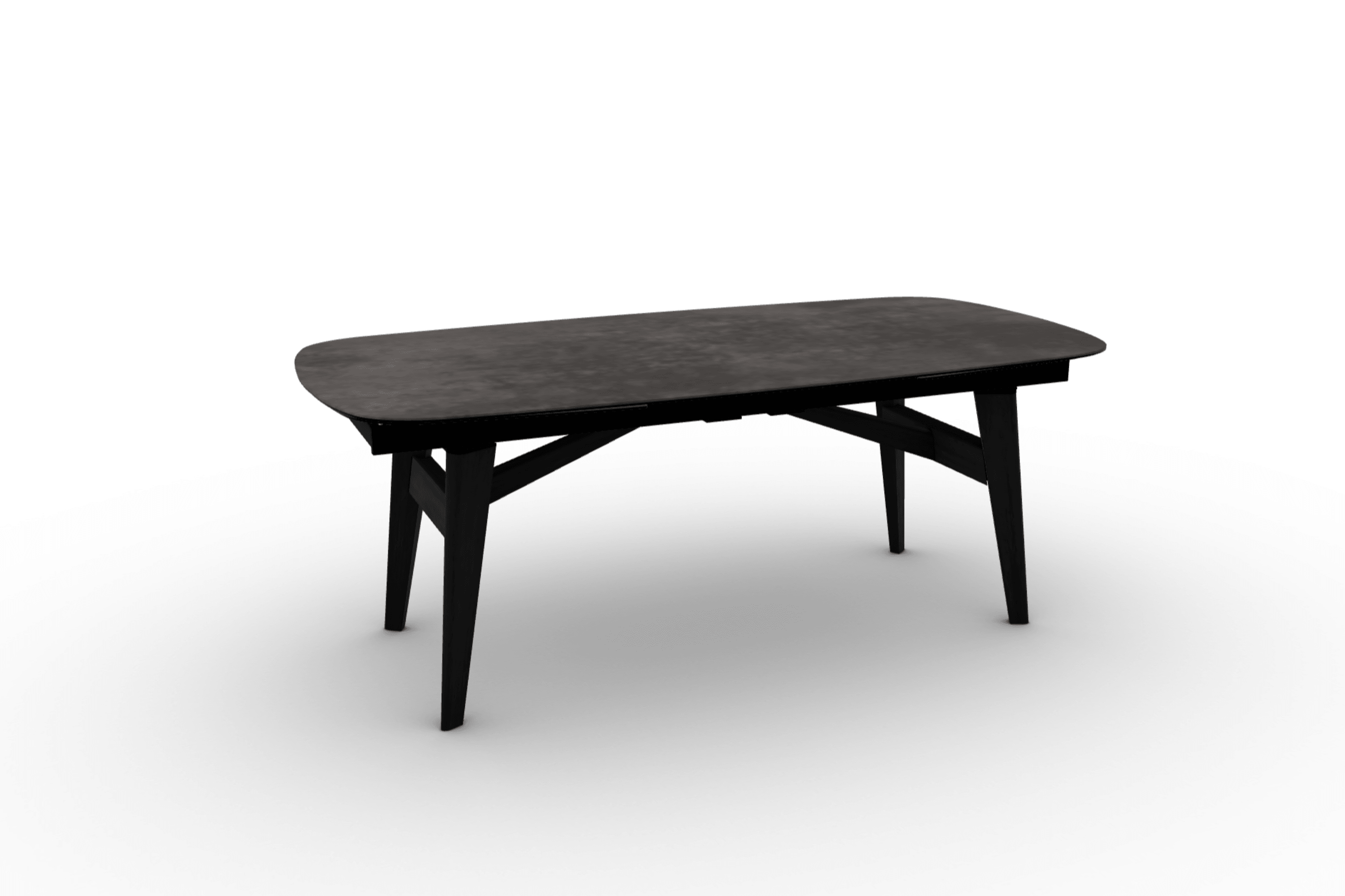 Stół rozkładany ABREY ciemnoszara ceramika Calligaris Eye on Design