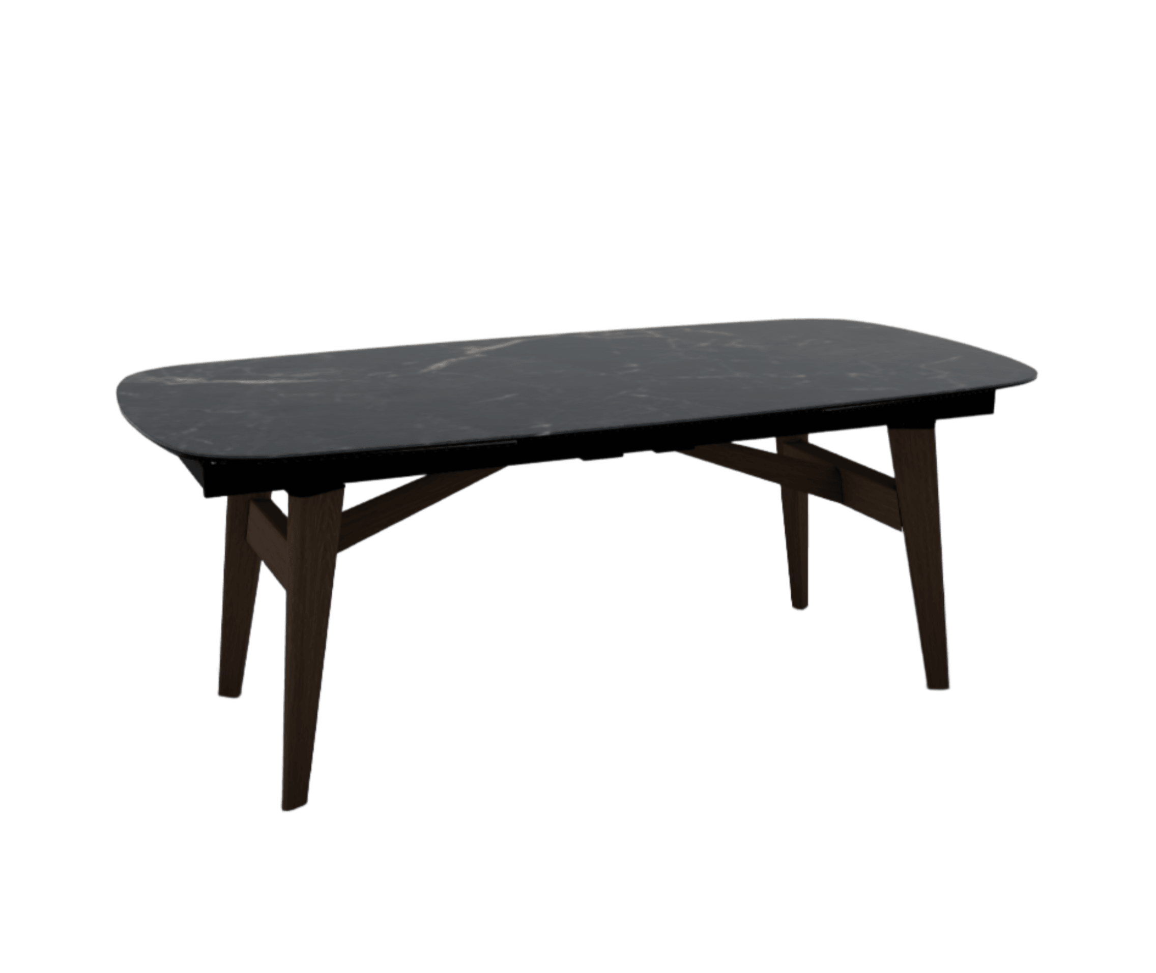 Stół rozkładany ABREY czarny marmur Calligaris Eye on Design