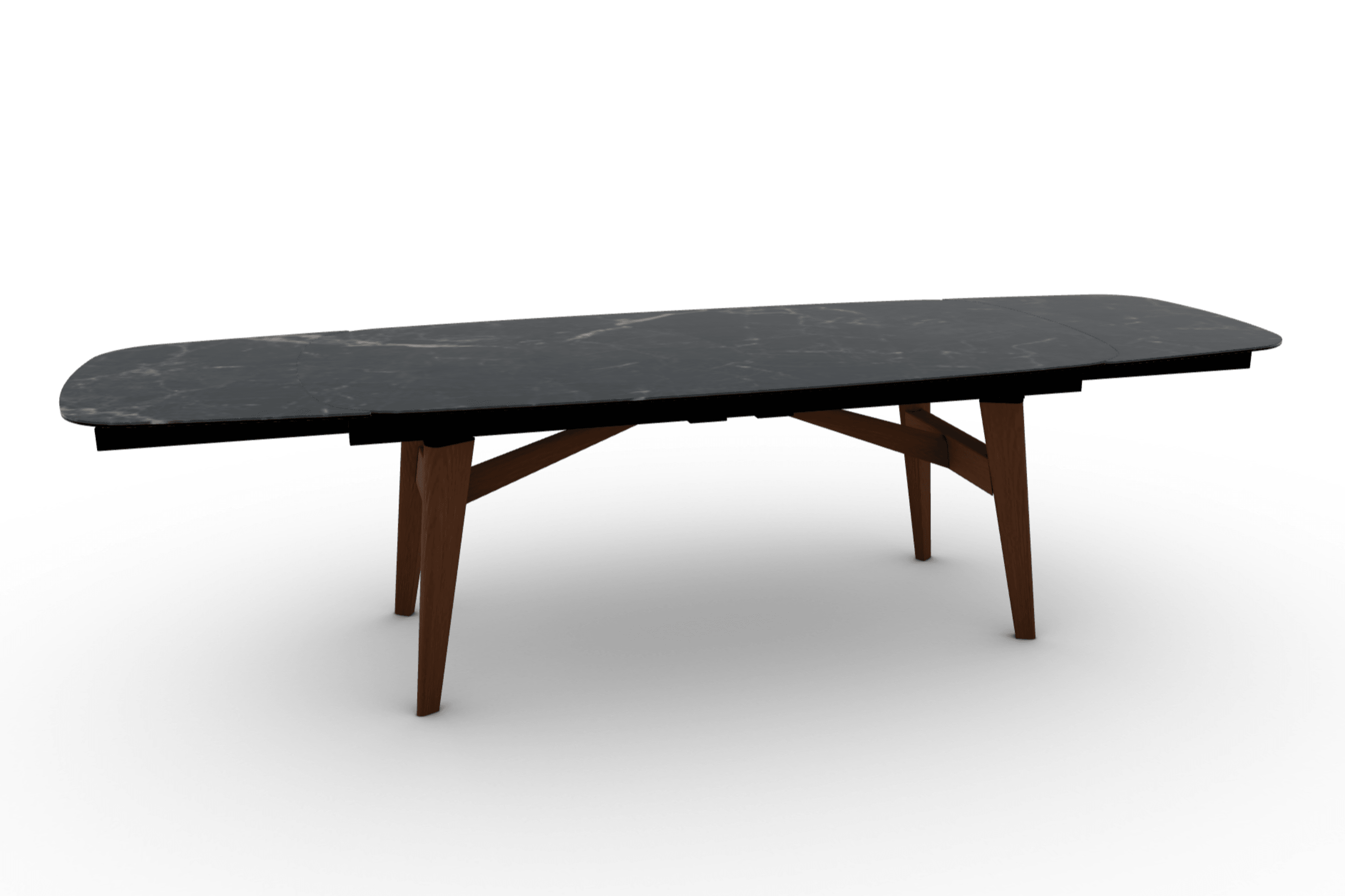 Stół rozkładany ABREY czarny marmur Calligaris Eye on Design