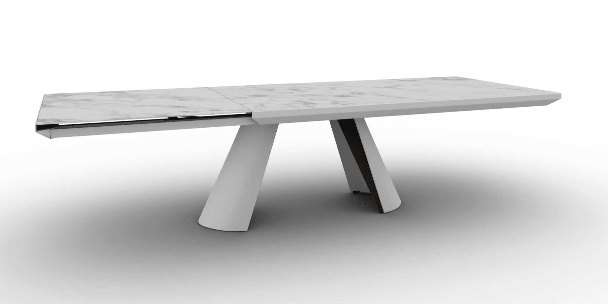 Stół rozkładany APIAN biały marmur Calligaris Eye on Design