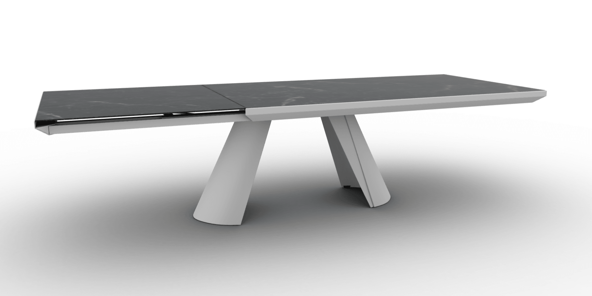 Stół rozkładany APIAN czarny marmur Calligaris Eye on Design