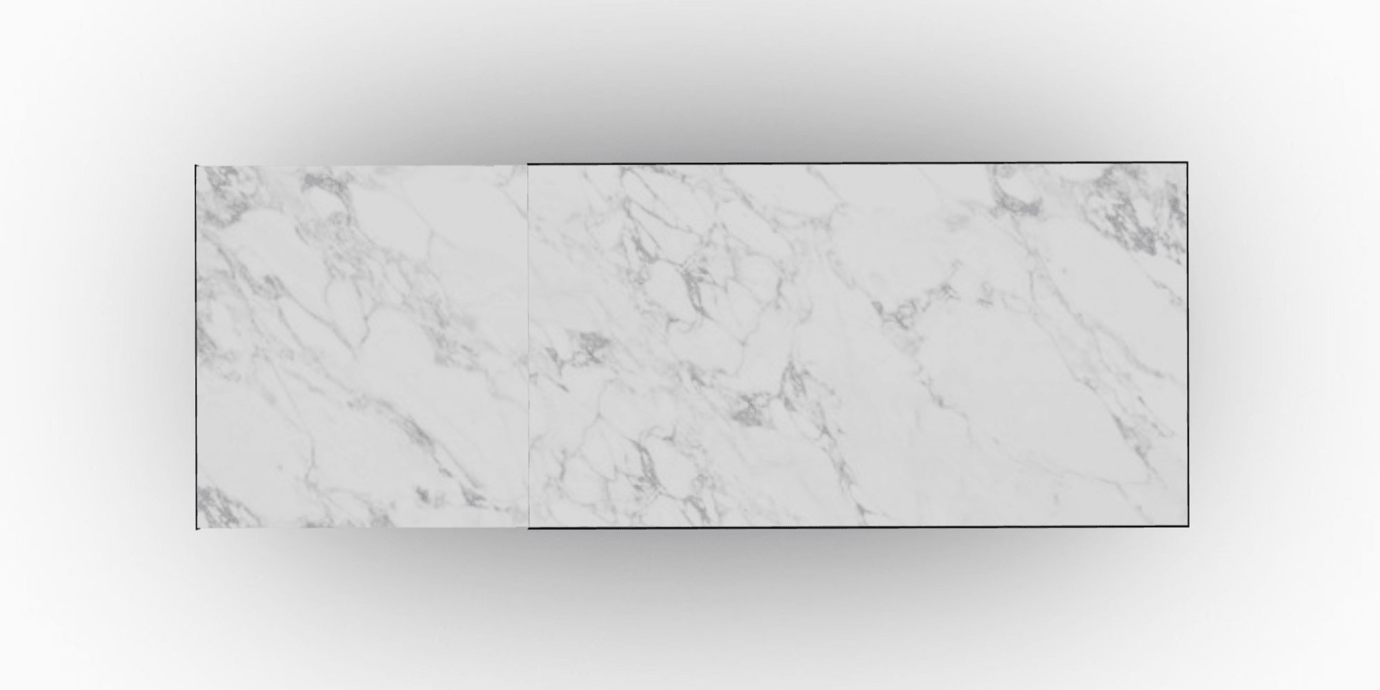 Stół rozkładany APIAN kremowy marmur Calligaris Eye on Design