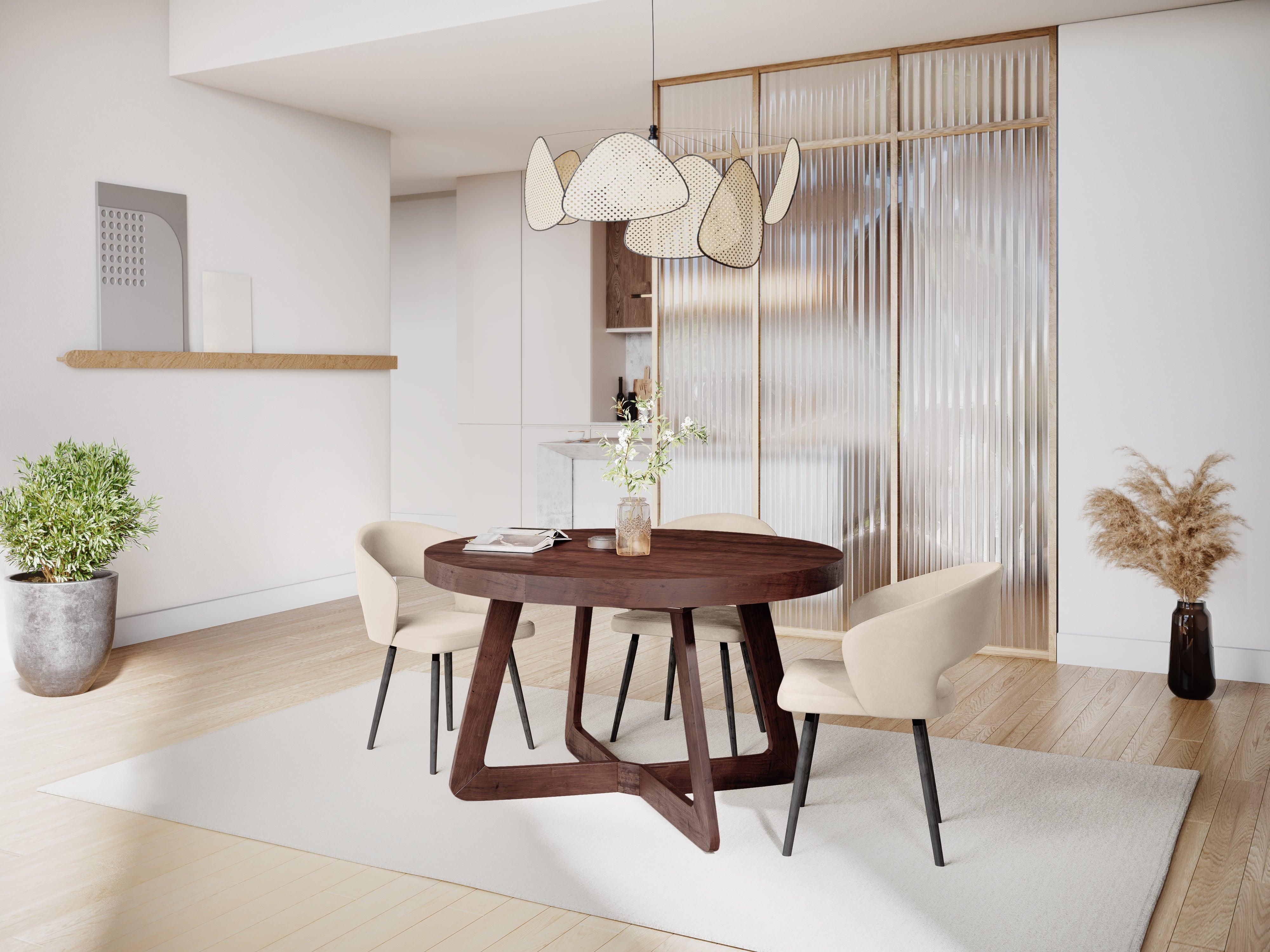 Stół rozkładany BODIL ciemnobrązowy dąb Windsor & Co Eye on Design