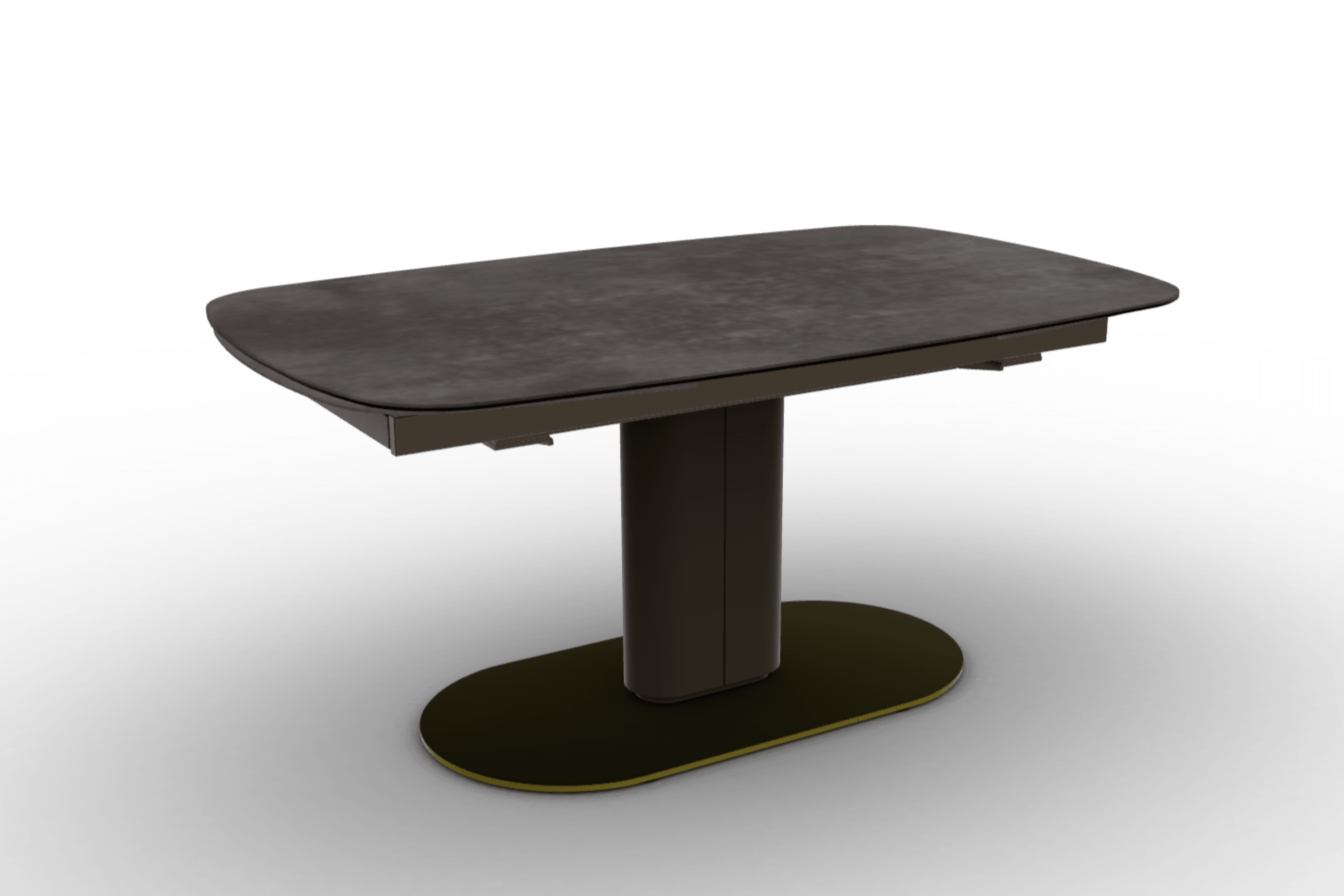 Stół rozkładany CAMEO ciemnoszara ceramika Calligaris Eye on Design