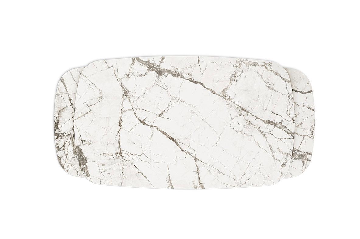 Stół rozkładany CAMEO kremowy marmur Calligaris Eye on Design