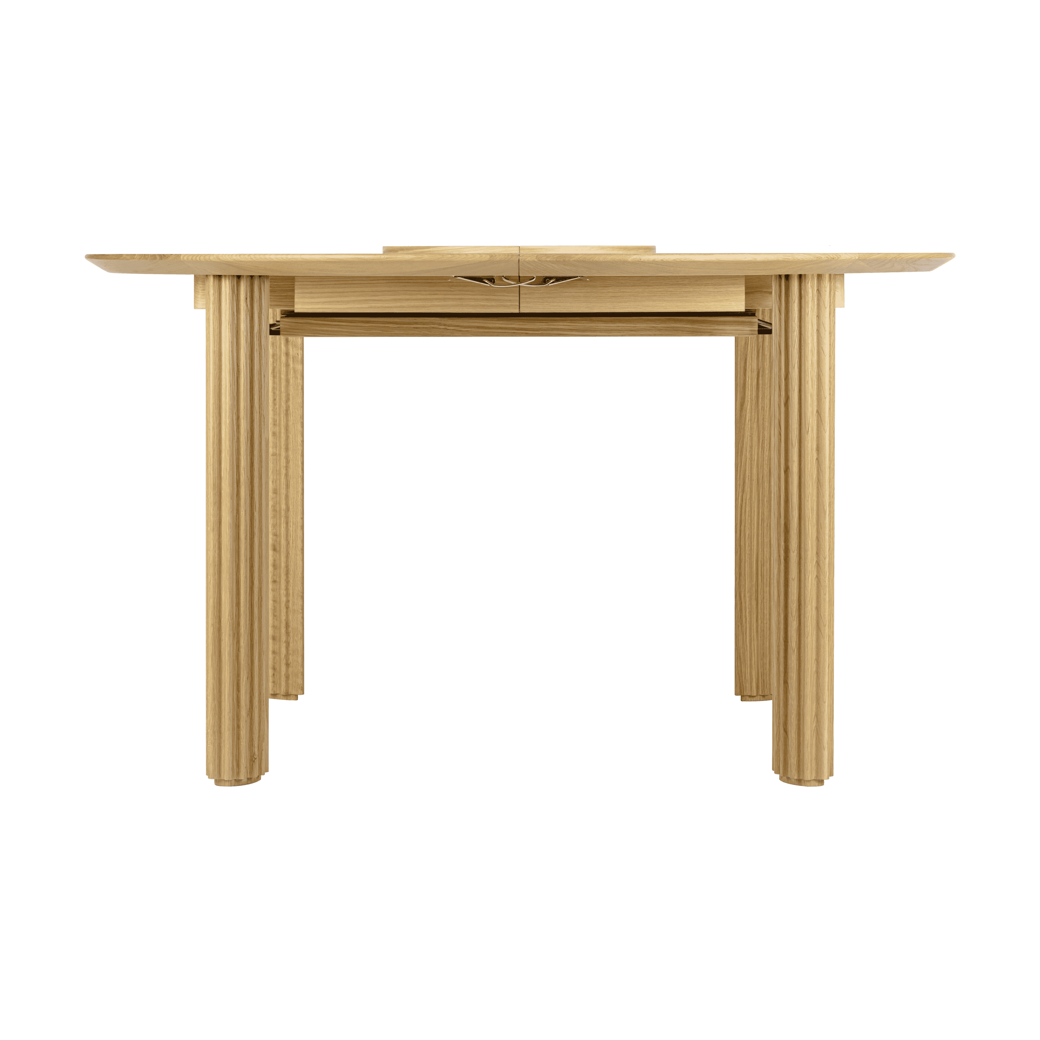 Stół rozkładany COMFORT CIRCLE WITH EXTENSION dębowy UMAGE Eye on Design