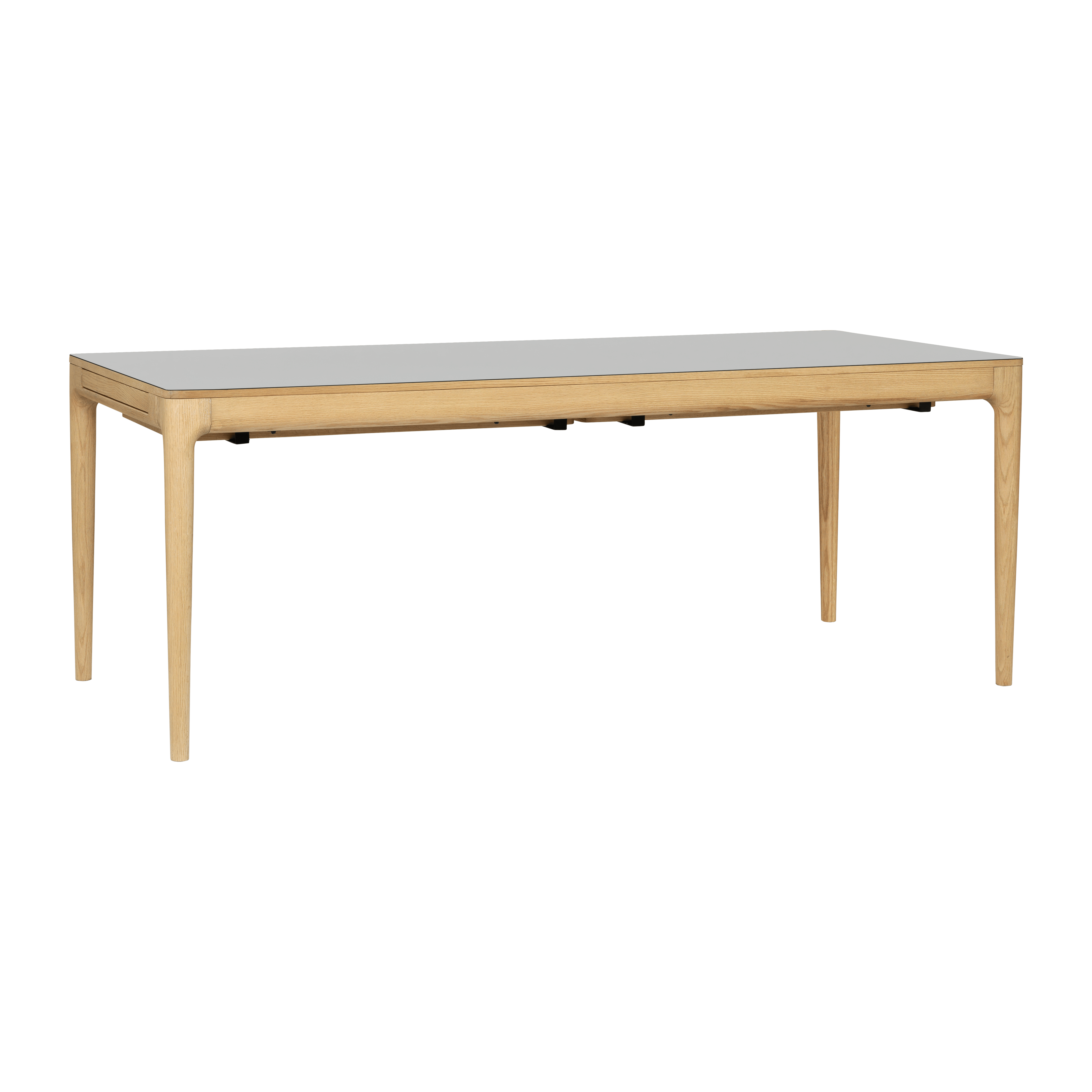 Stół rozkładany HEART'N'SOUL dębowy z szarym blatem UMAGE Eye on Design