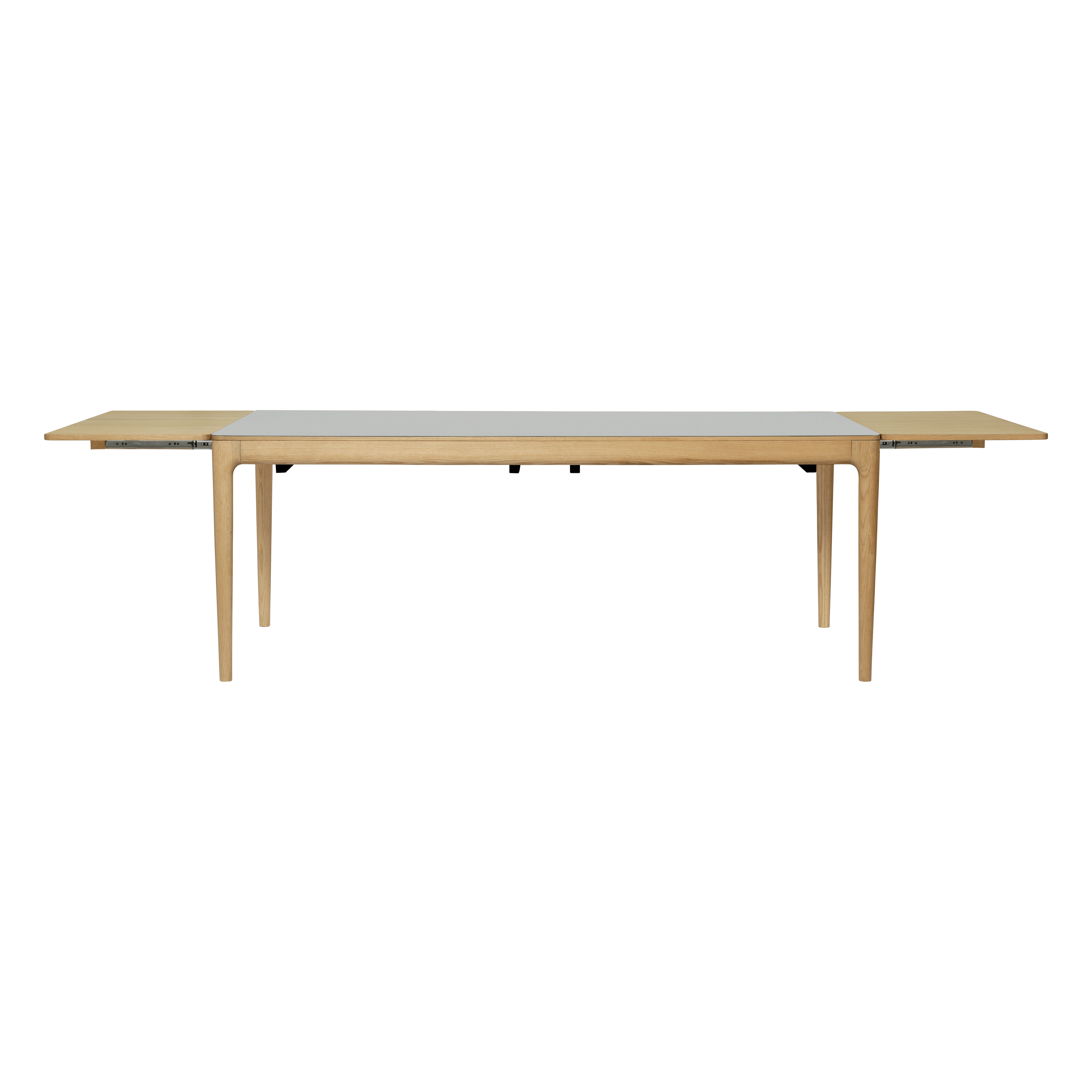 Stół rozkładany HEART'N'SOUL dębowy z szarym blatem UMAGE Eye on Design