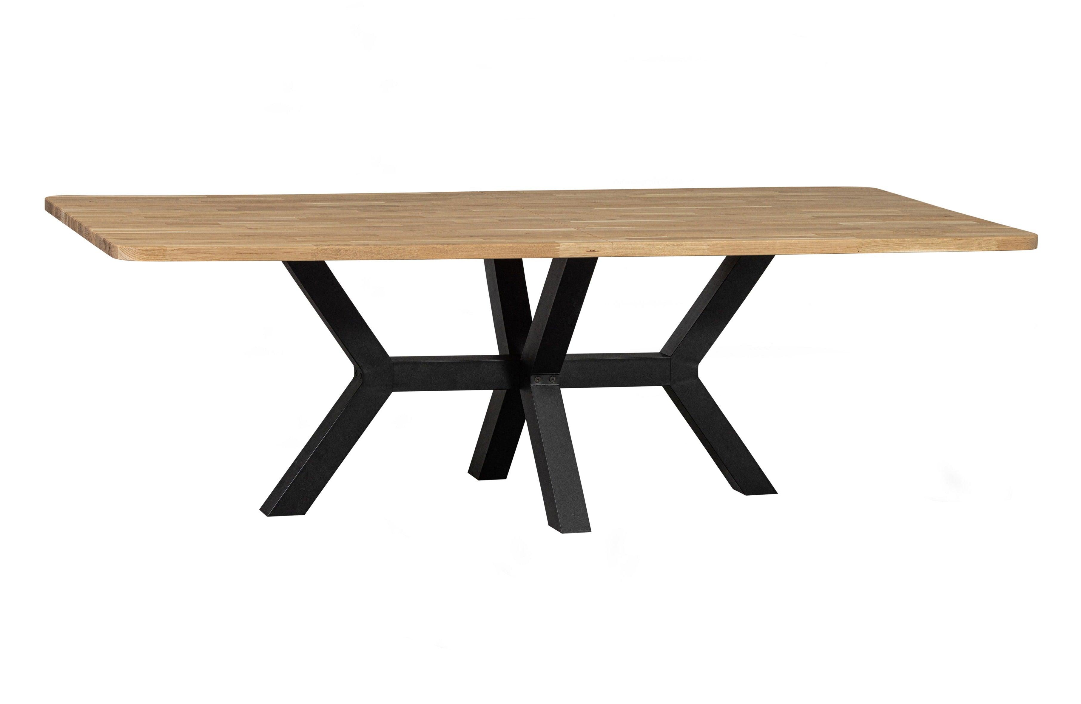 Stół TABLO ZEELAND dębowy blat Woood Eye on Design