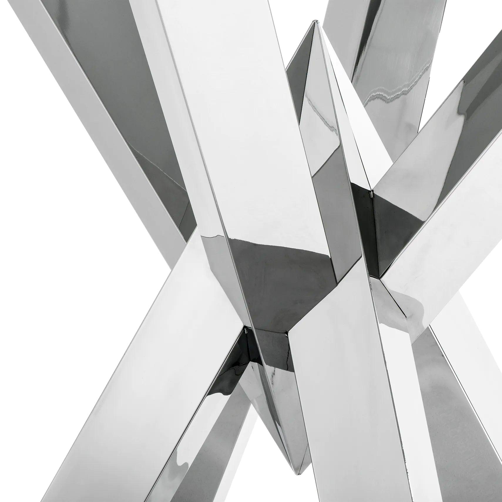 Stół TRIUMPH stal polerowana Eichholtz Eye on Design