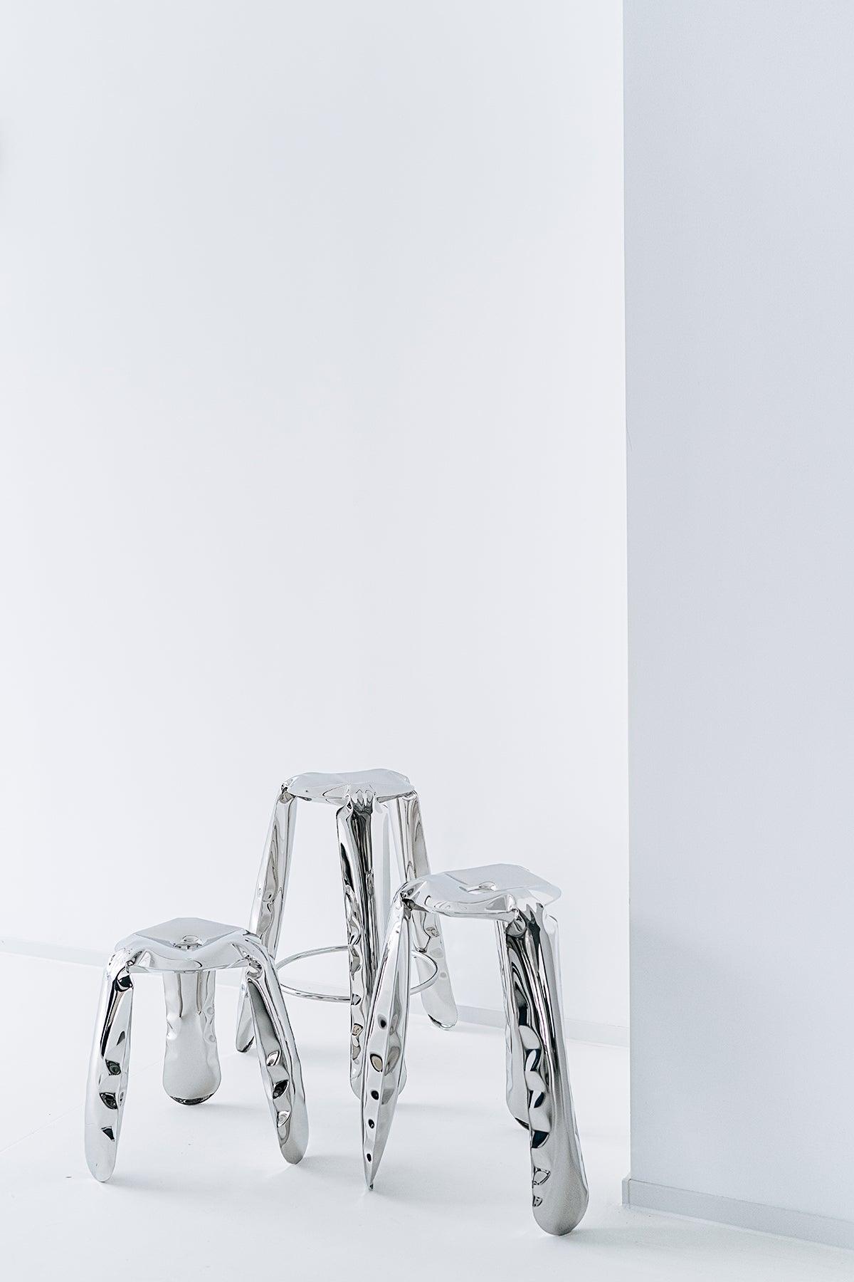 Stołek barowy PLOPP inox Zieta Studio Eye on Design