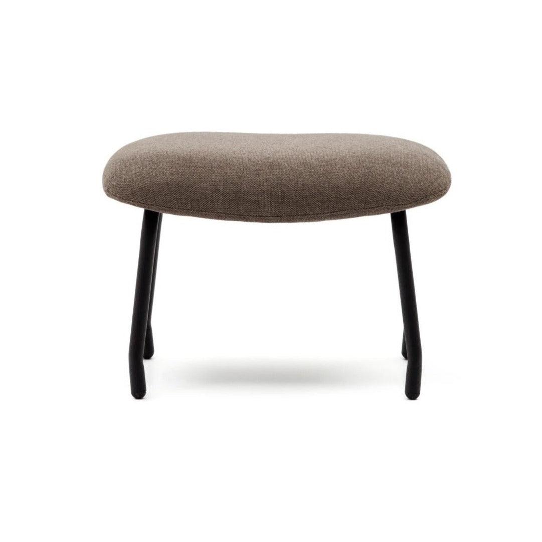 Stołek BELINA jasnobrązowy szenil La Forma Eye on Design