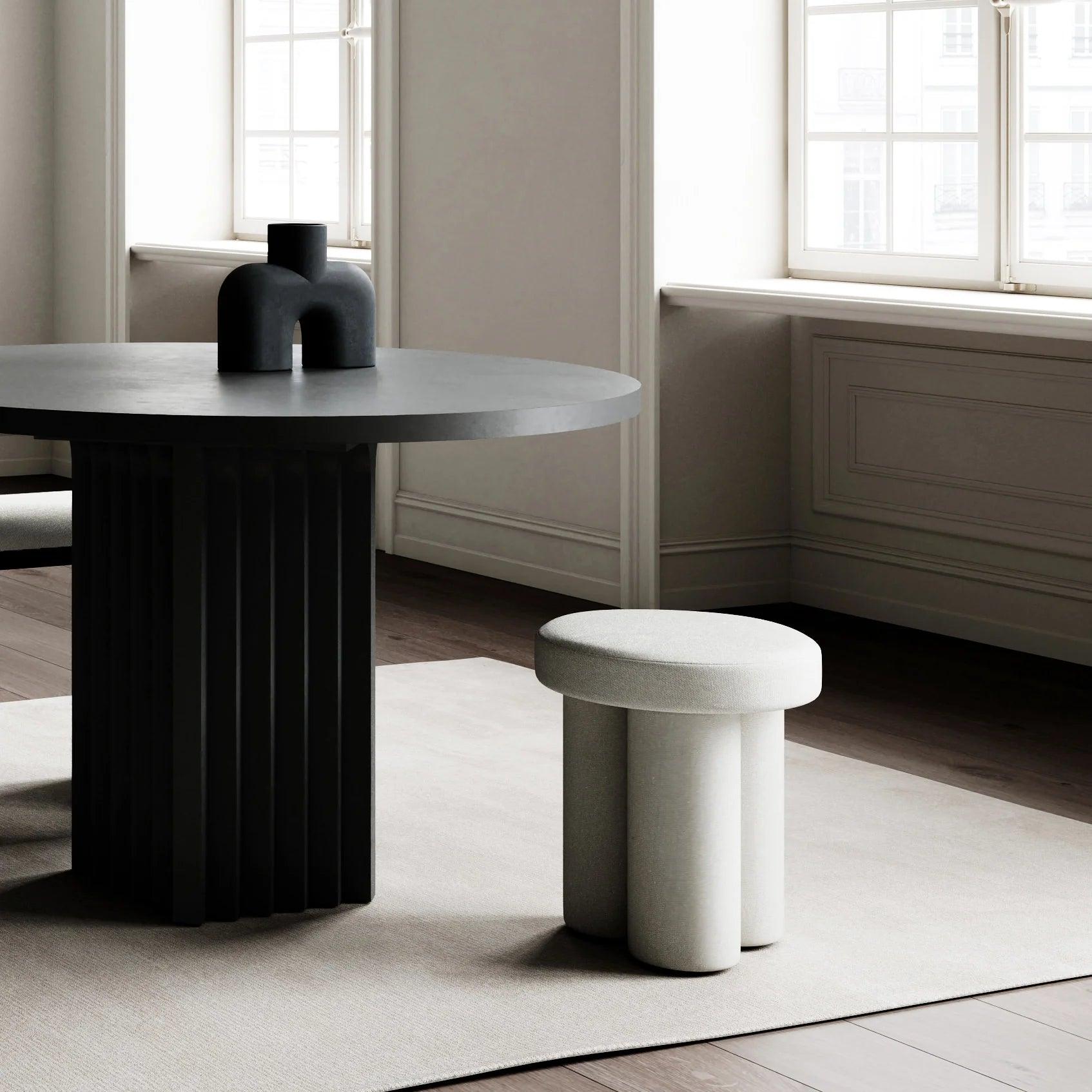 Stołek BIG FOOT kremowy 101 Copenhagen Eye on Design