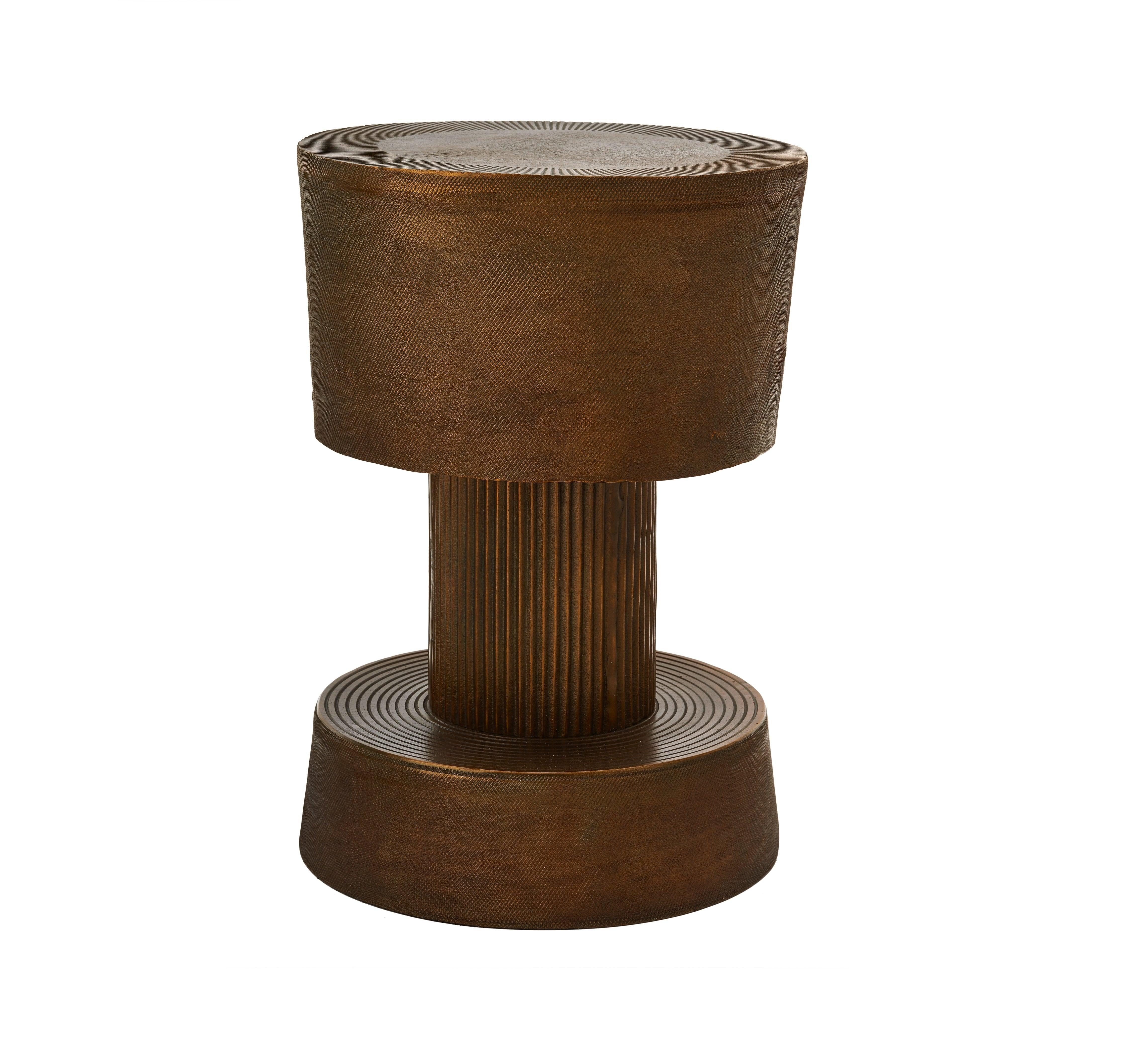 Stołek BOLT miedziany Pols Potten Eye on Design