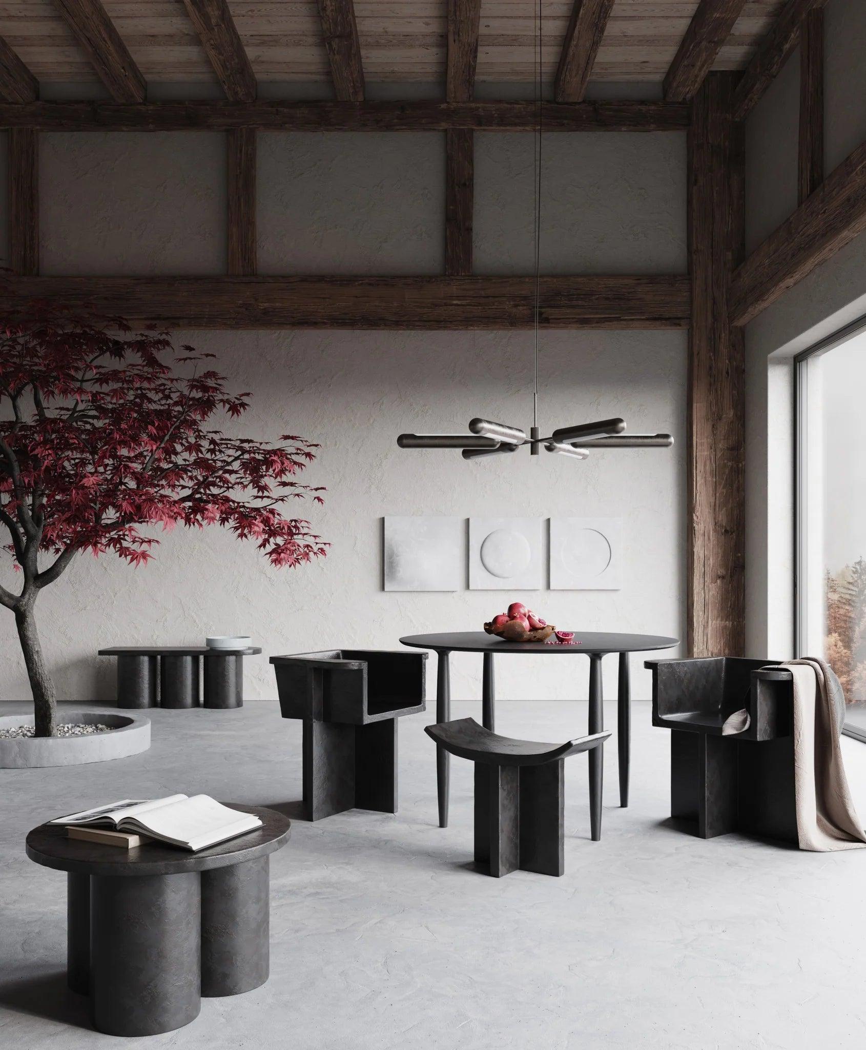 Stołek BRUTUS ciemnobrązowy 101 Copenhagen Eye on Design