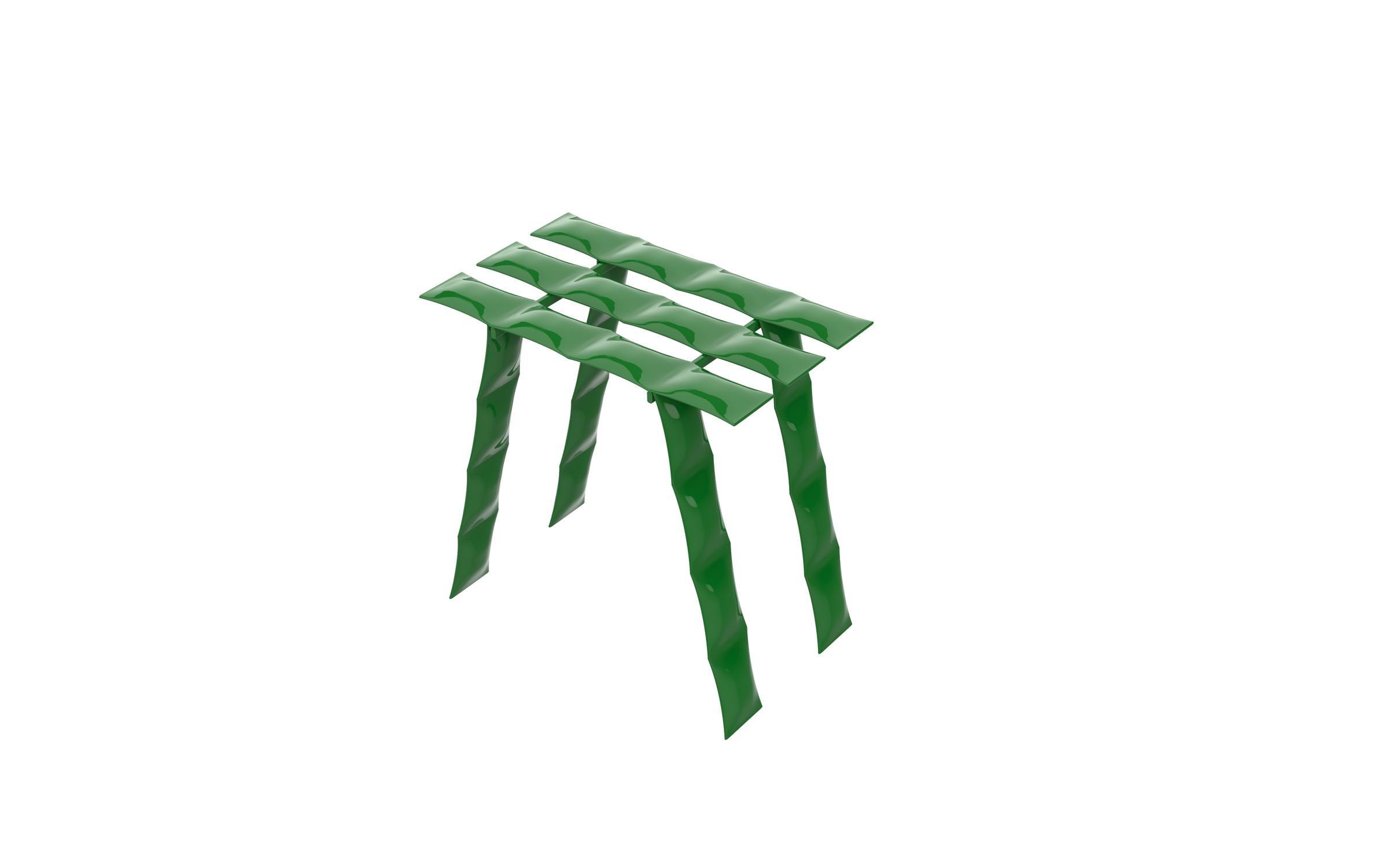 Stołek COSMIC STOOL Mati Sipiora Zielony Eye on Design