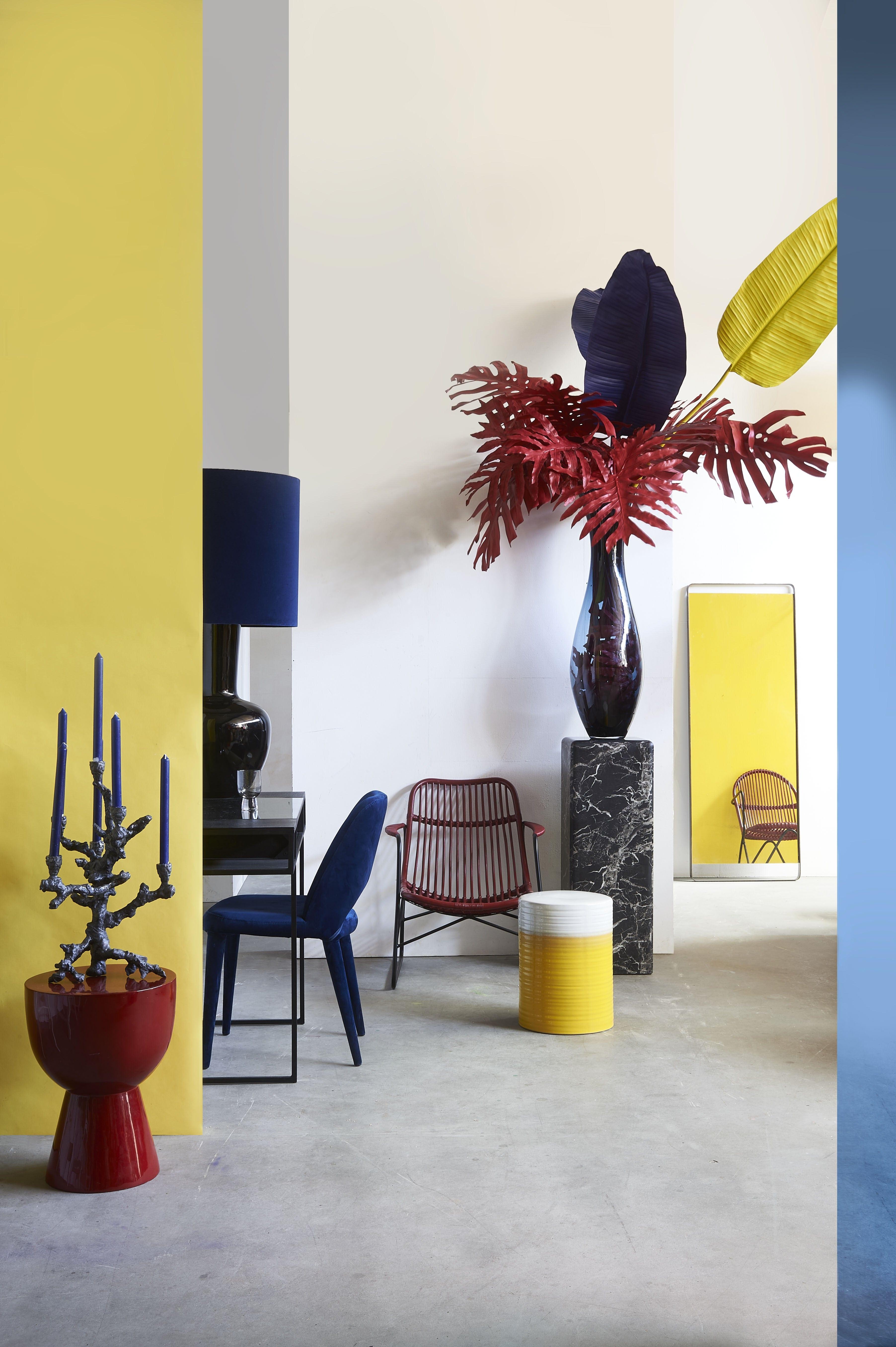 Stołek LAGER żółty Pols Potten Eye on Design