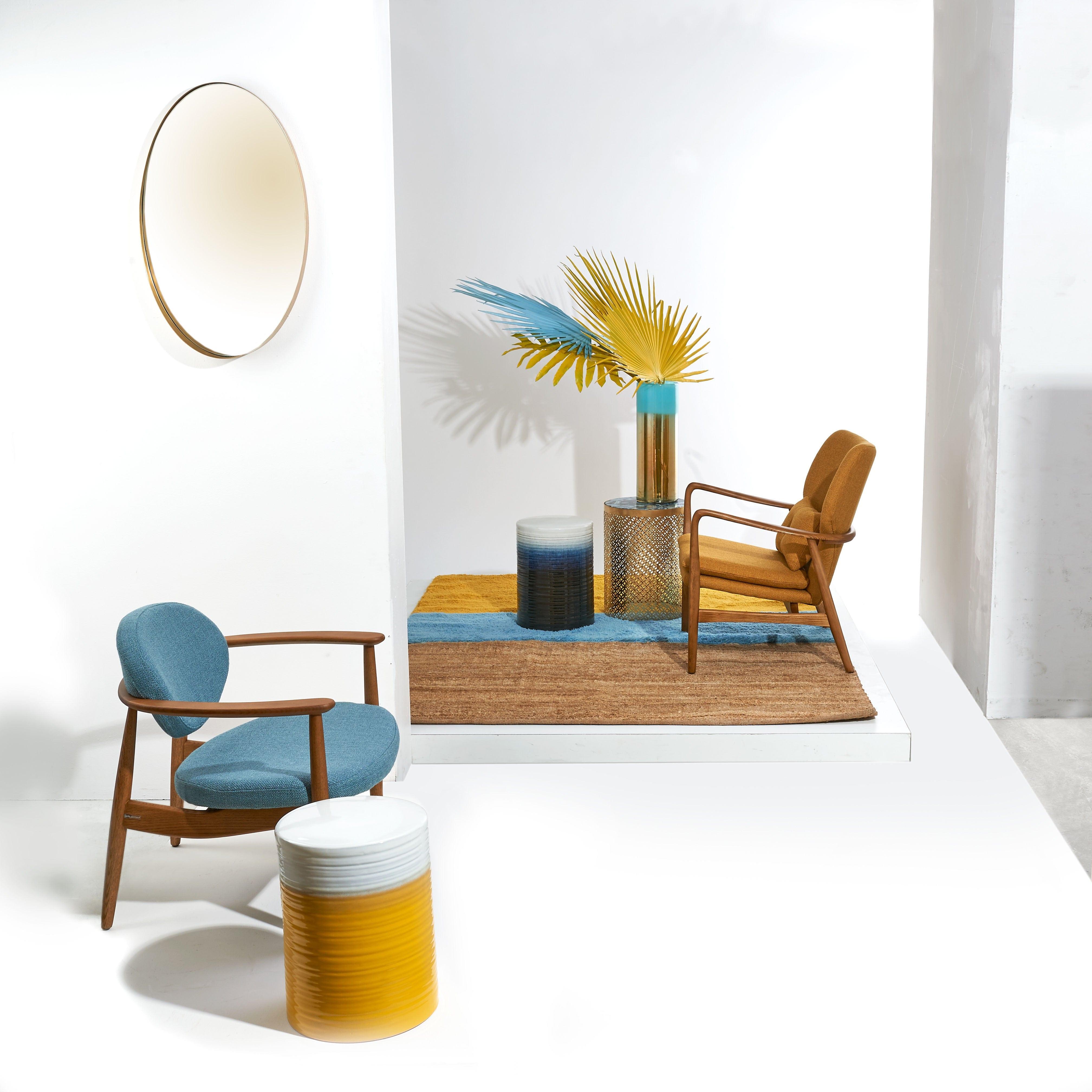 Stołek LAGER żółty Pols Potten Eye on Design