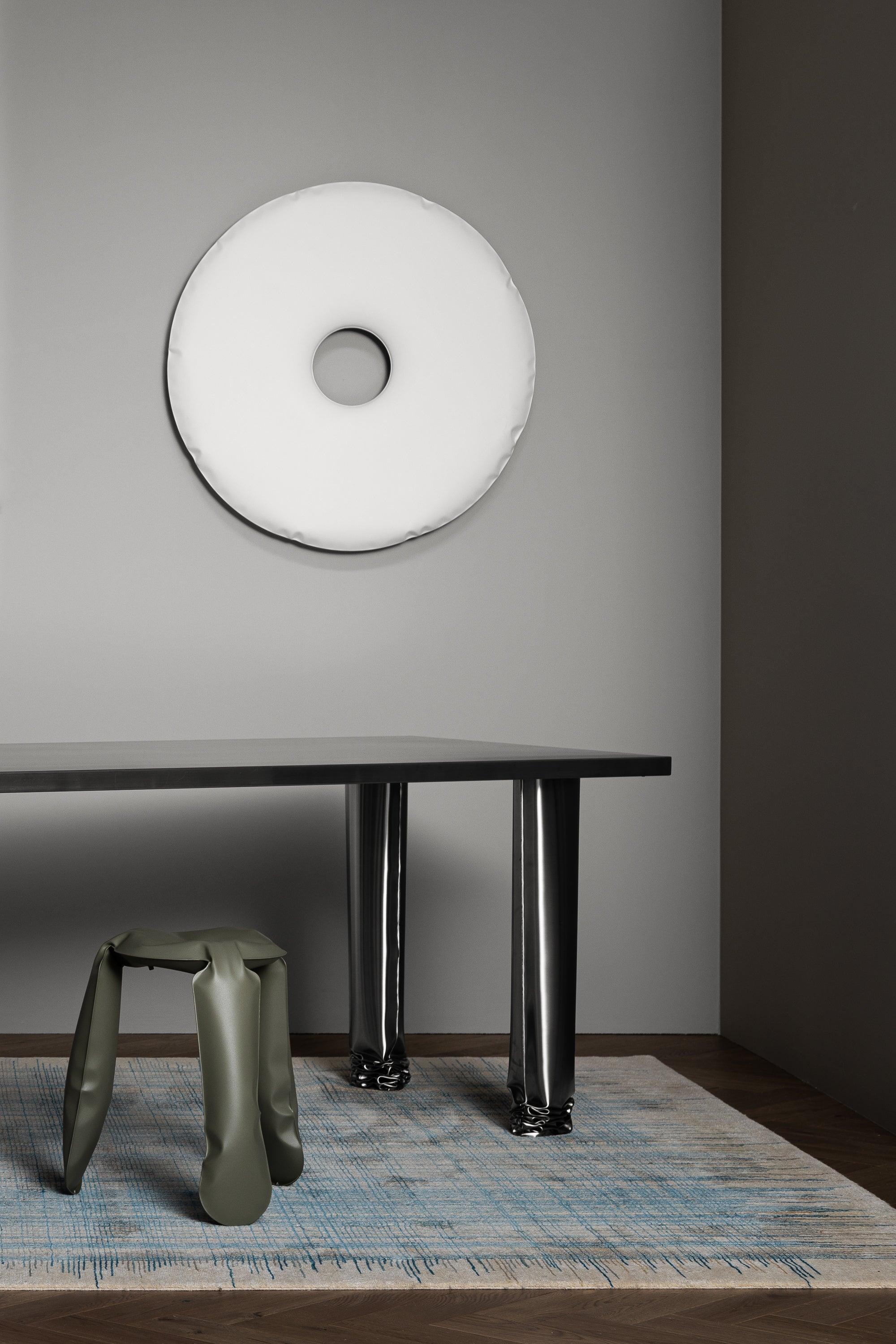 Stołek PLOPP szary mech mat Zieta Studio Eye on Design