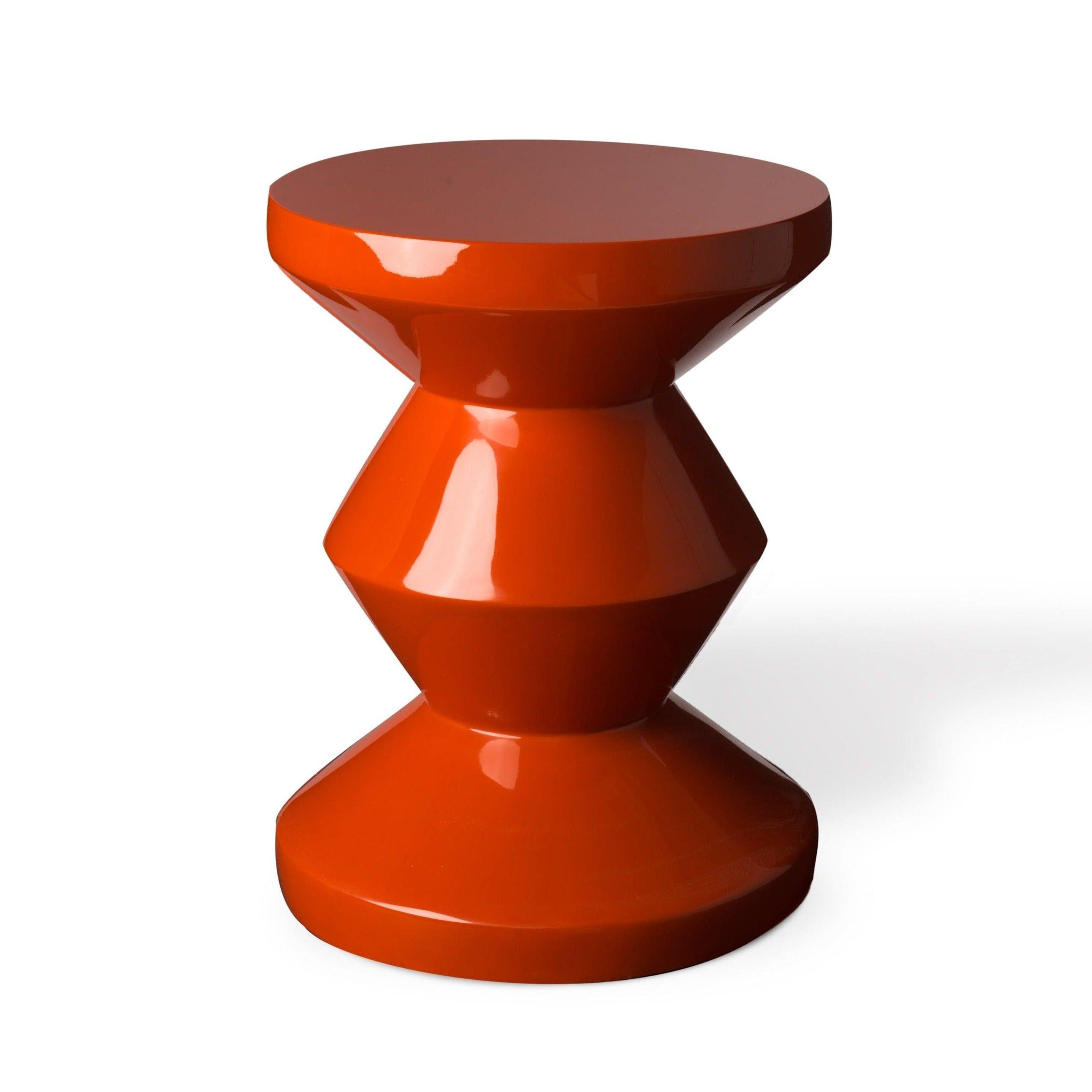 Stołek ZIG ZAG koralowy Pols Potten Eye on Design