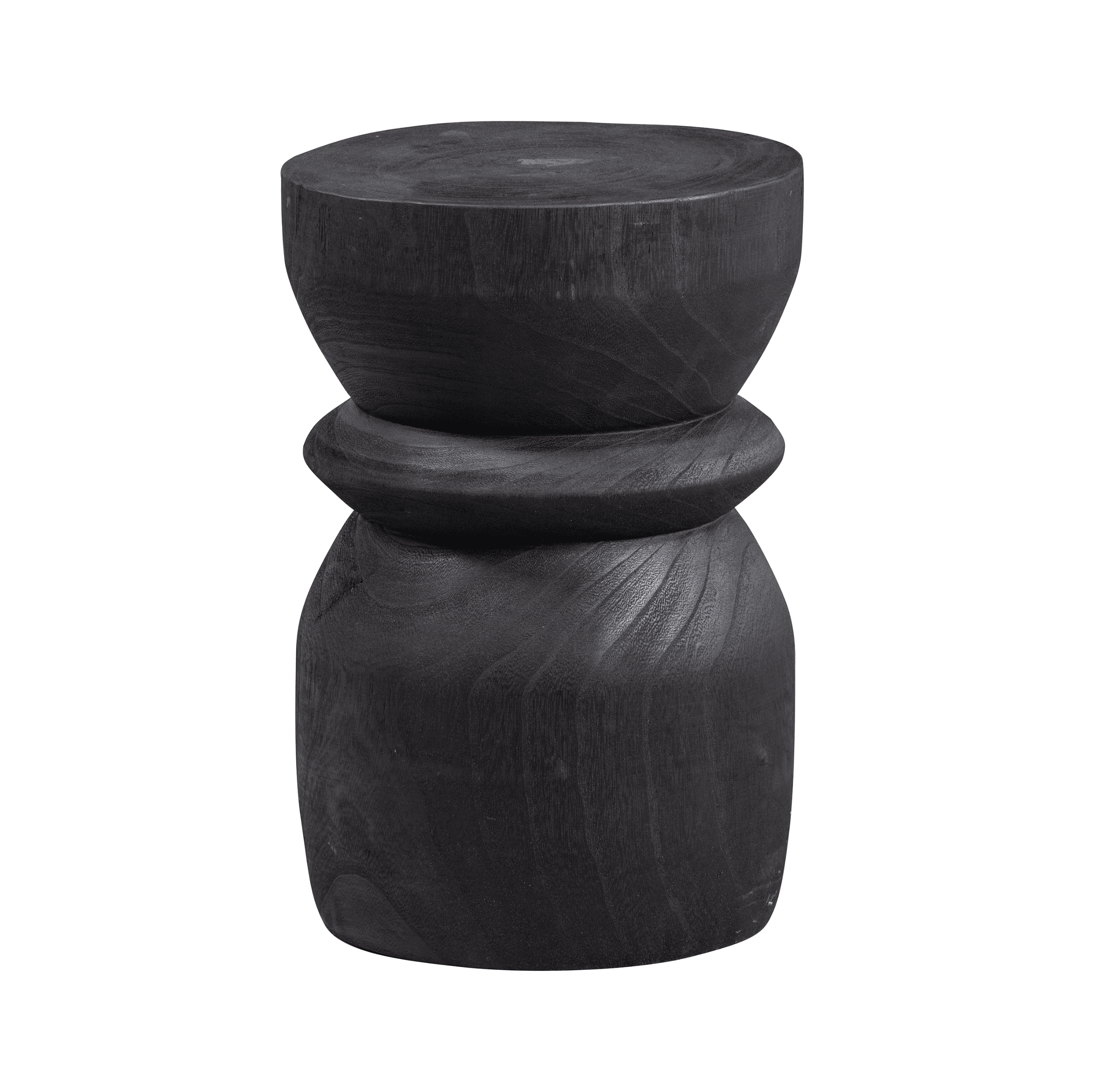 Stolik BIKKEL czarne drewno Woood Eye on Design