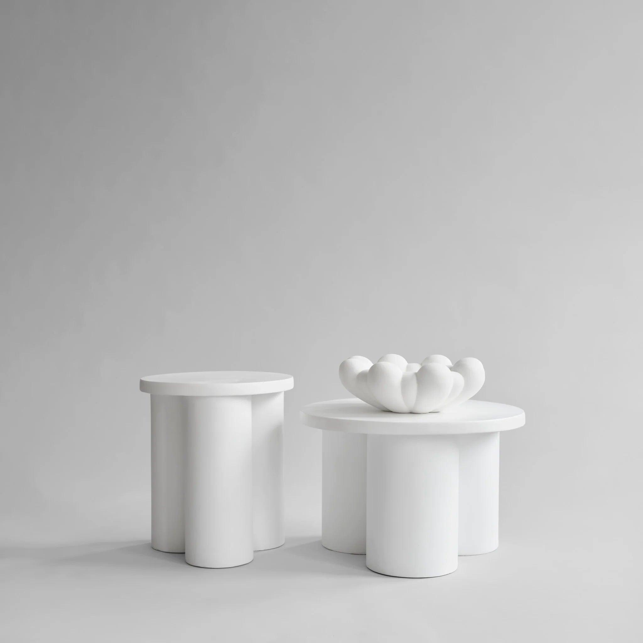 Stolik boczny BIG FOOT LOW biały 101 Copenhagen Eye on Design