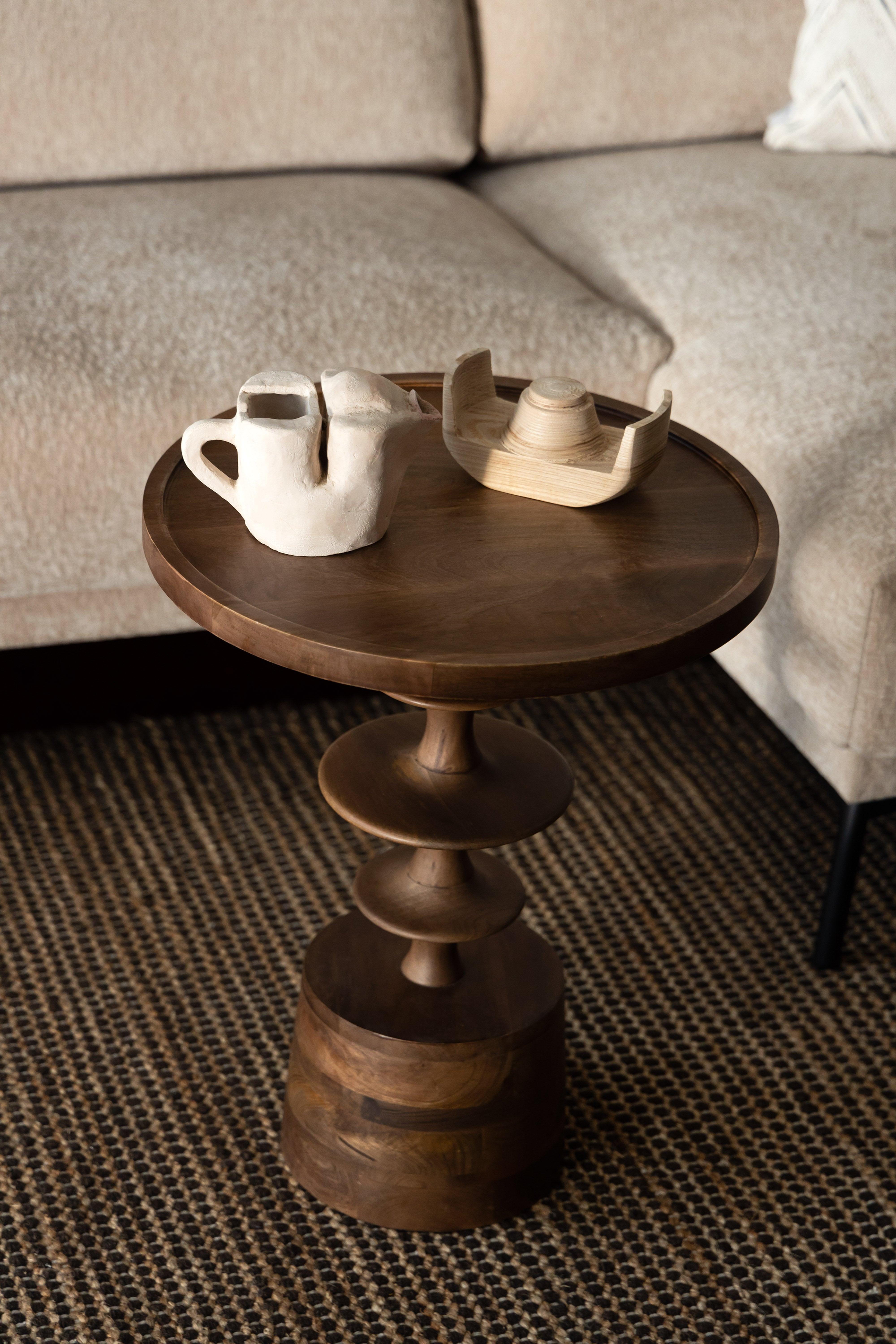 Cath Side Table Walnut Dutchbone Eye on Design