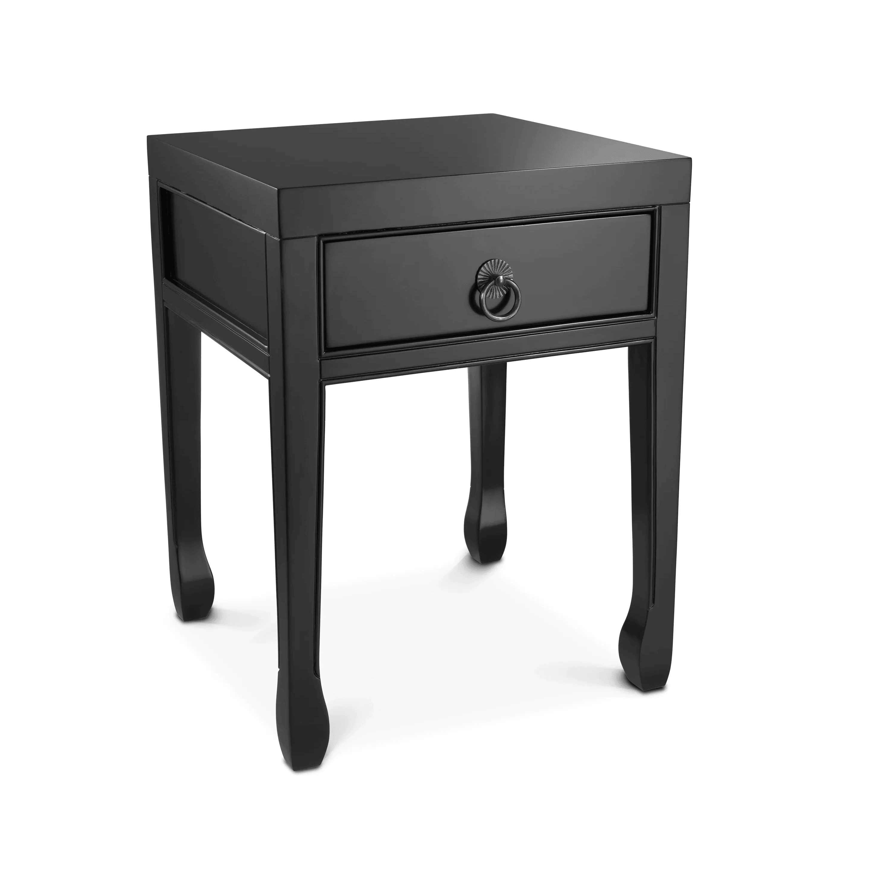Stolik boczny CHINESE LOW czarny Eichholtz Eye on Design