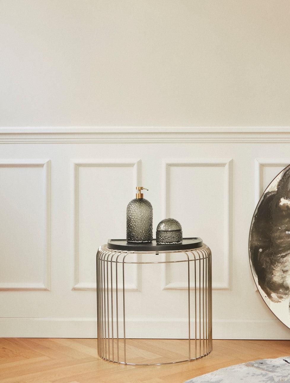 Stolik boczny CURVA taupe AYTM Eye on Design