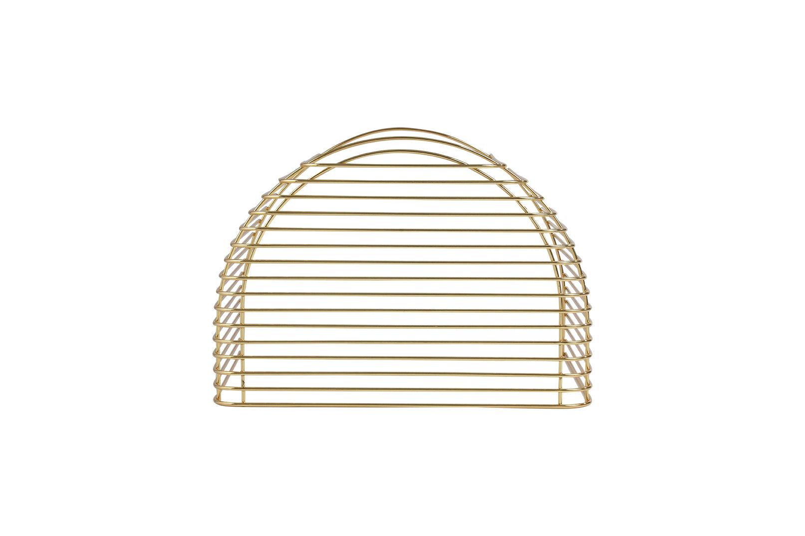 Stolik boczny CURVA złoty AYTM Eye on Design