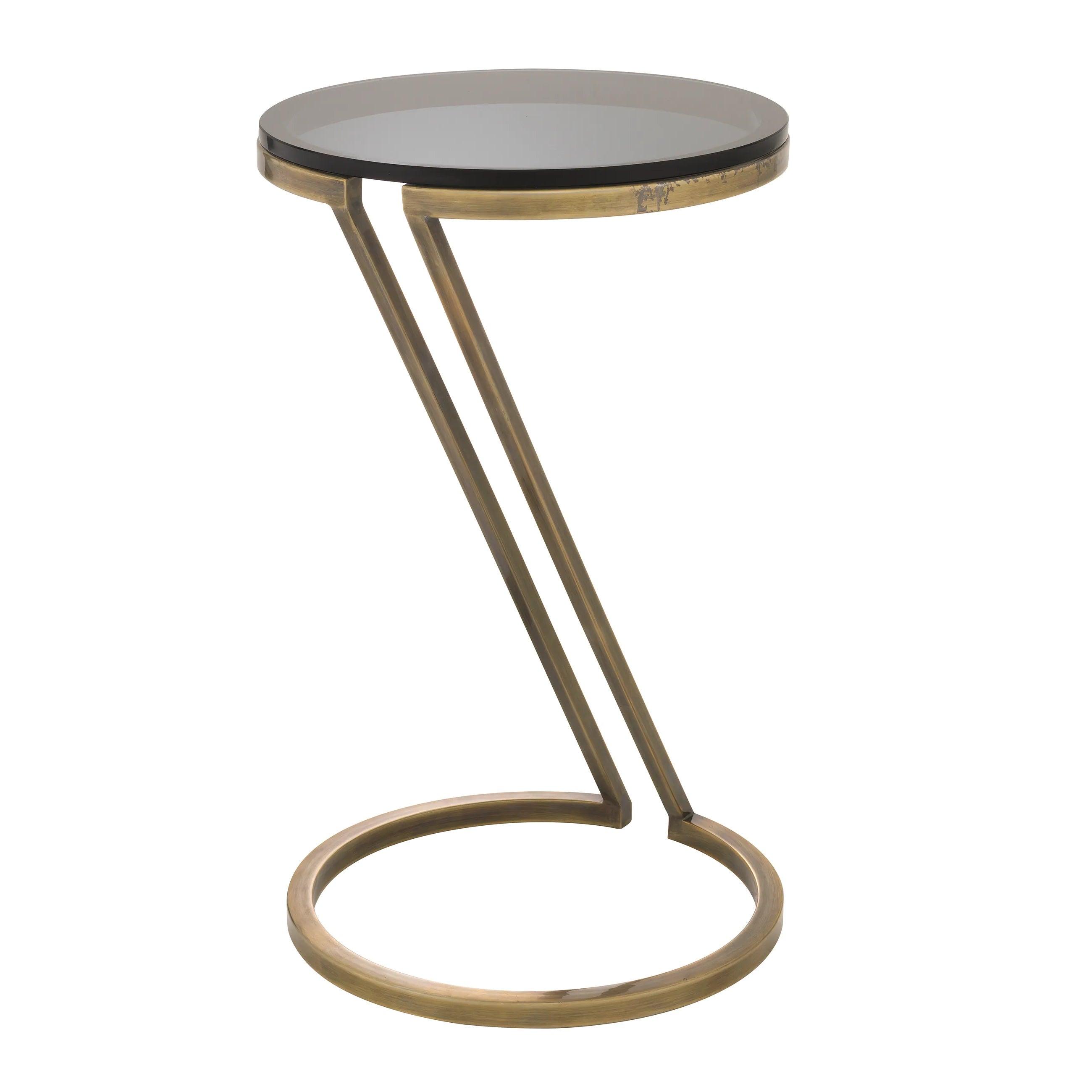 Stolik boczny FALCONE mosiężny Eichholtz Eye on Design