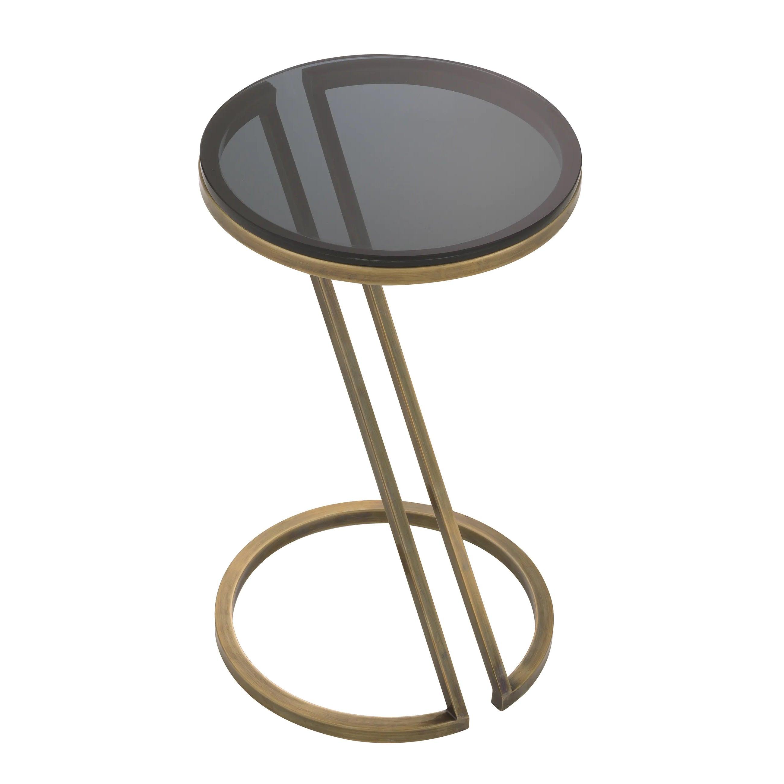 Stolik boczny FALCONE mosiężny Eichholtz Eye on Design