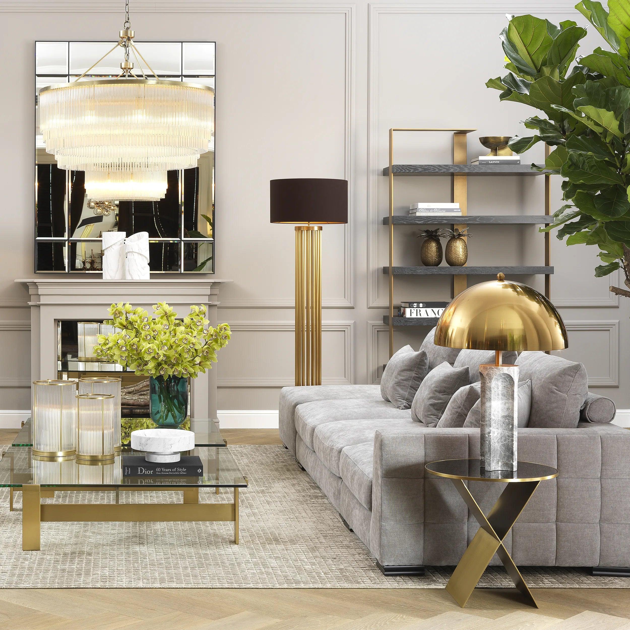 Stolik boczny FITCH mosiężny Eichholtz Eye on Design