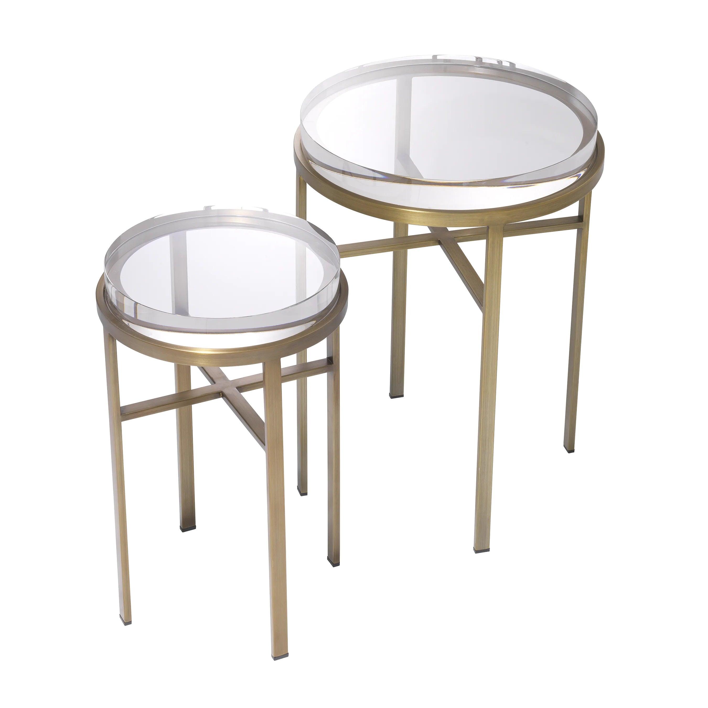 Stolik boczny HOXTON mosiężny Eichholtz Eye on Design