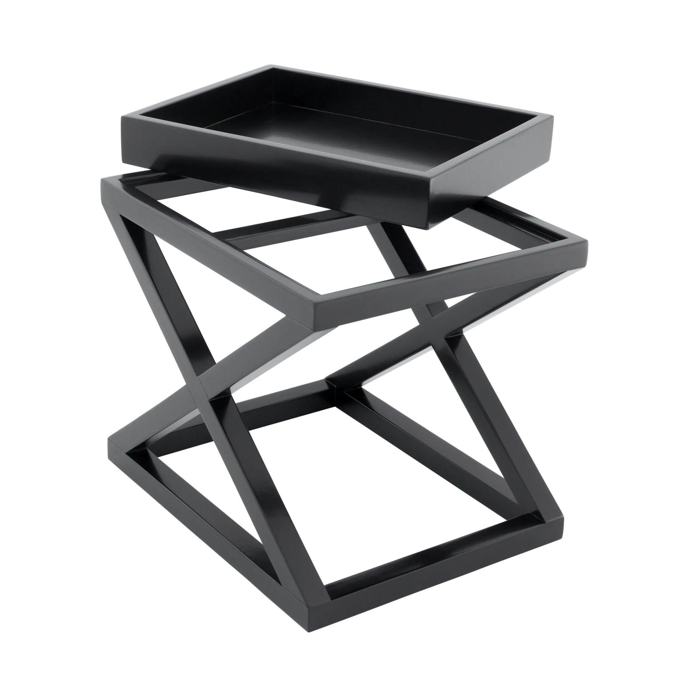 Stolik boczny MCARTHUR czarny Eichholtz Eye on Design