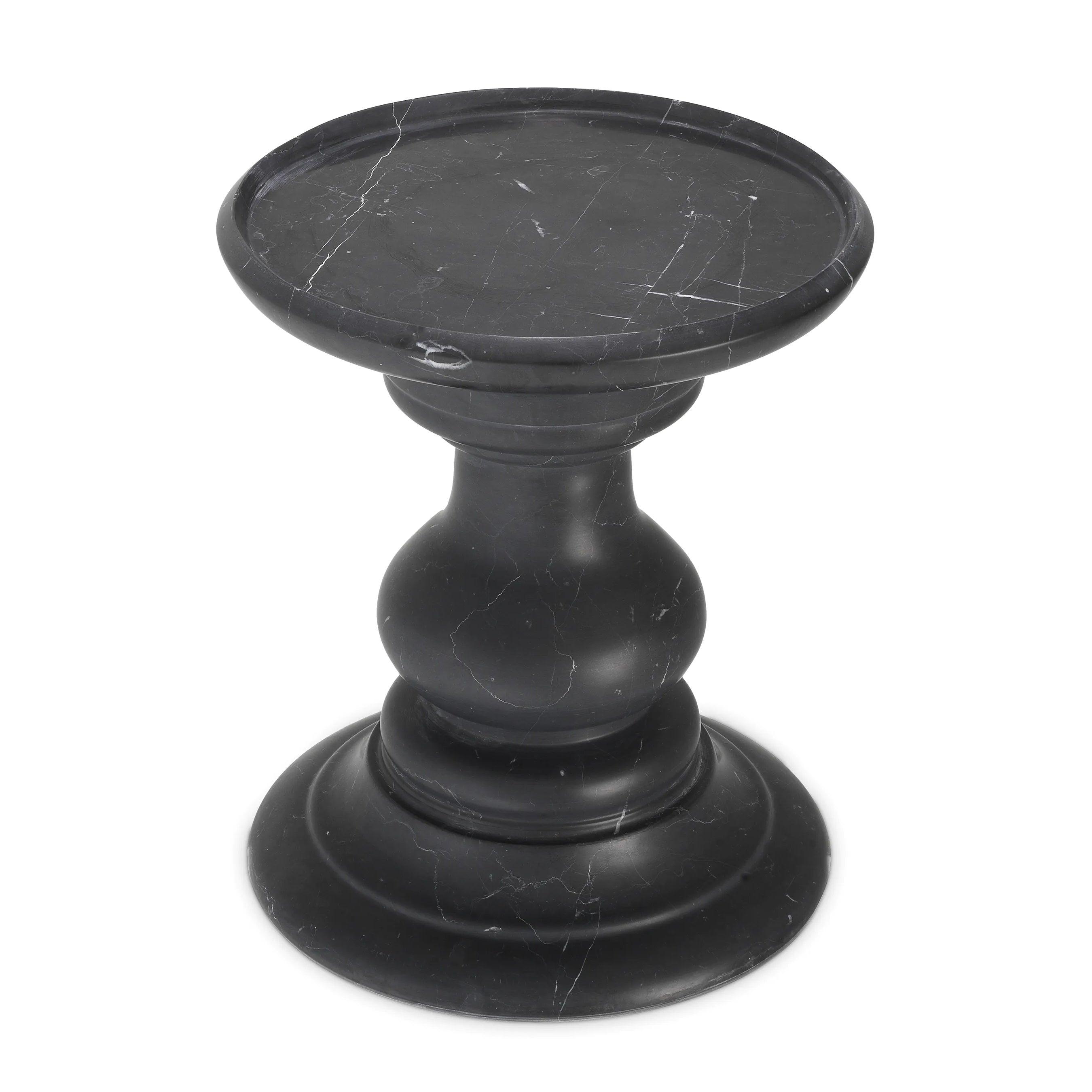 Stolik boczny MELODY czarny marmur Eichholtz Eye on Design