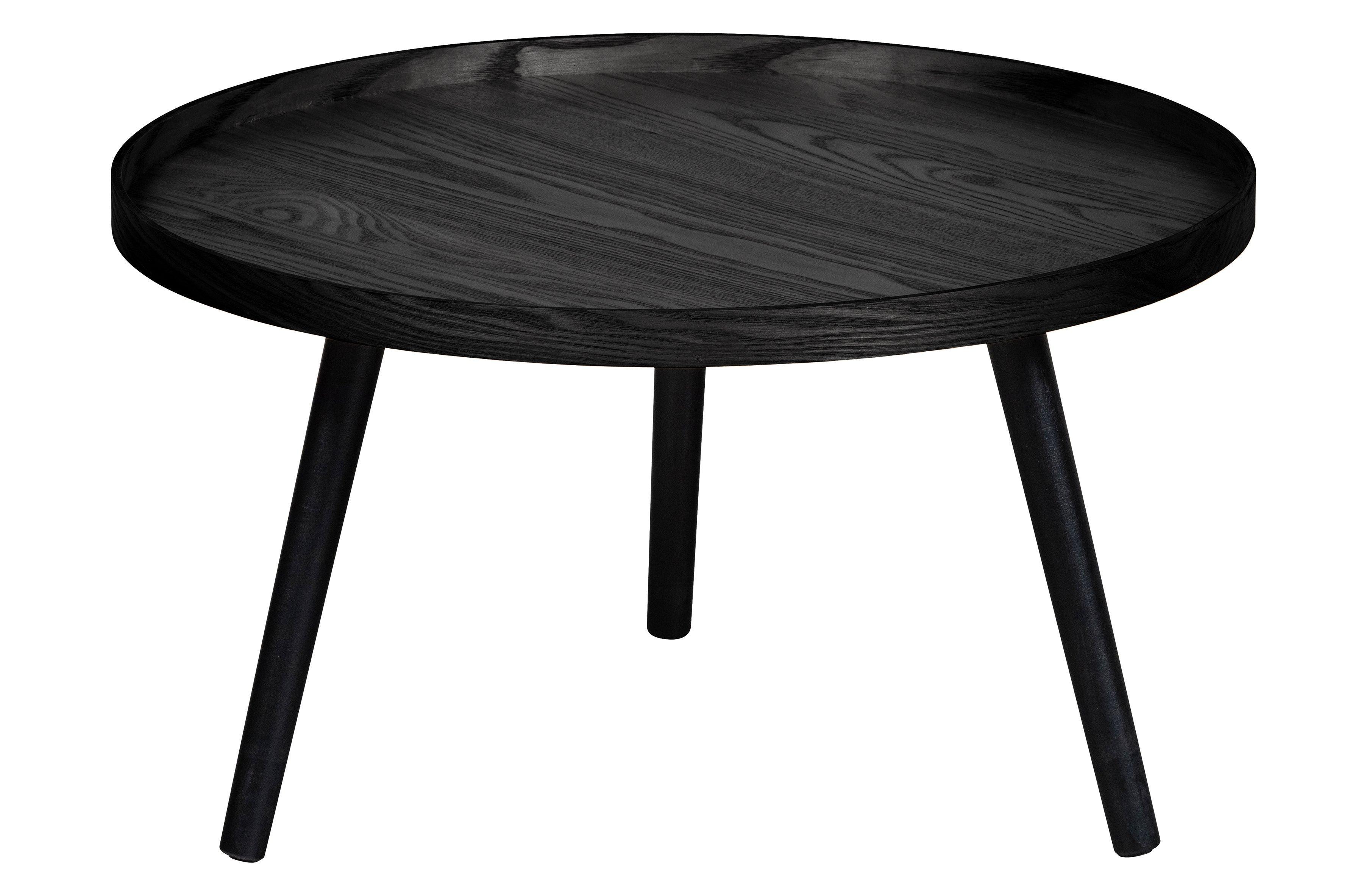 Stolik boczny MESA czarny poeskpozycyjny Woood Eye on Design